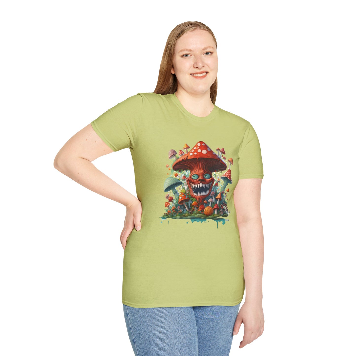 Mashroom Tee Shirt, Mashroom Shirt, Shirt with Funny Mashroom, Shirt with Fungus