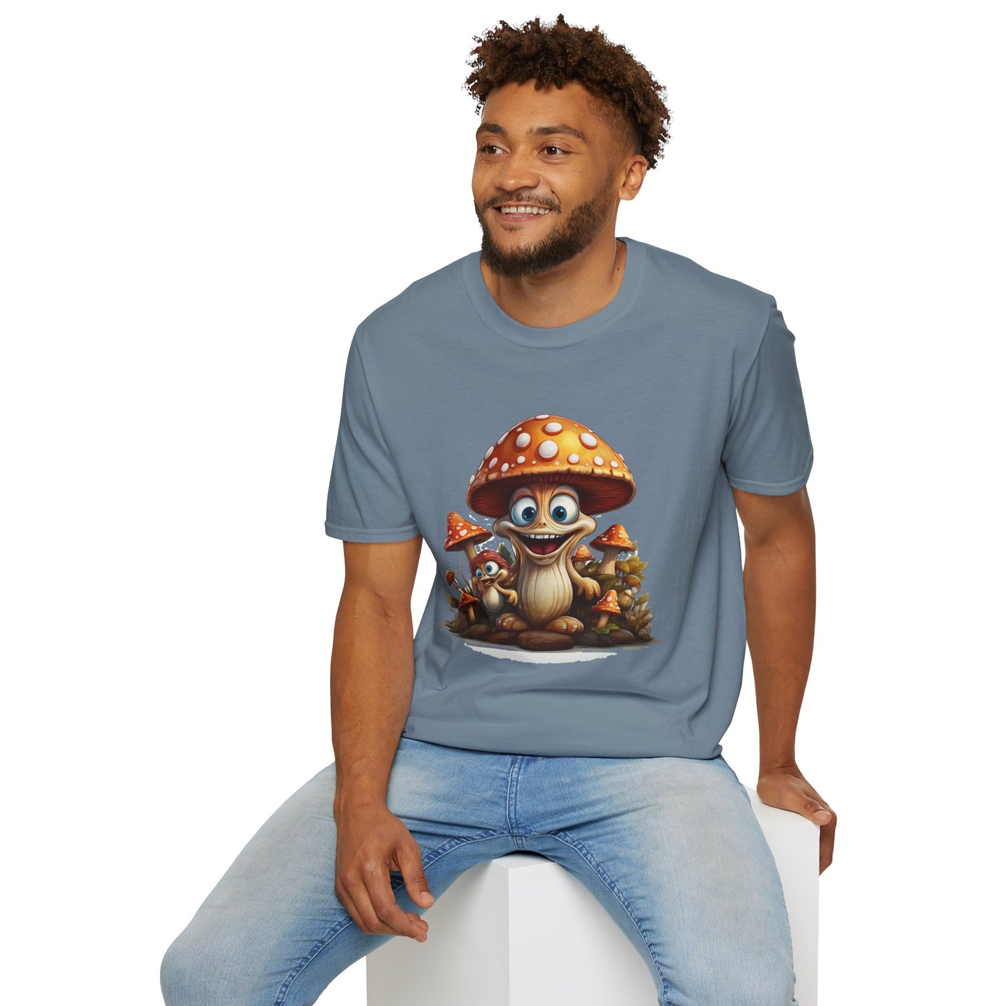 Mashroom Tee Shirt, Mashroom Shirt, Shirt with Funny Mashroom, Shirt with Fungus