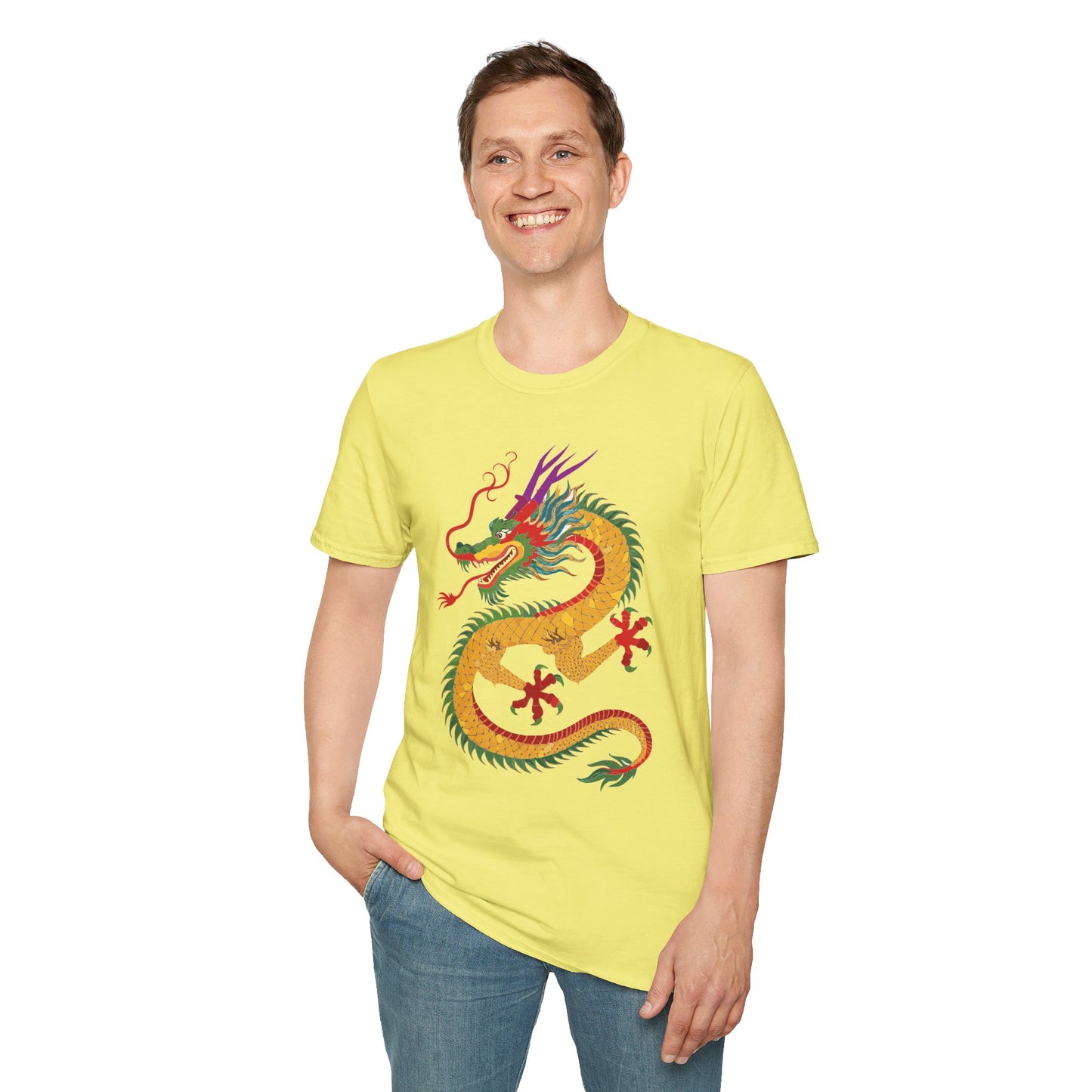 Dragon T Shirt, Dragon Shirt, Shirt with Animals, Animal Shirt