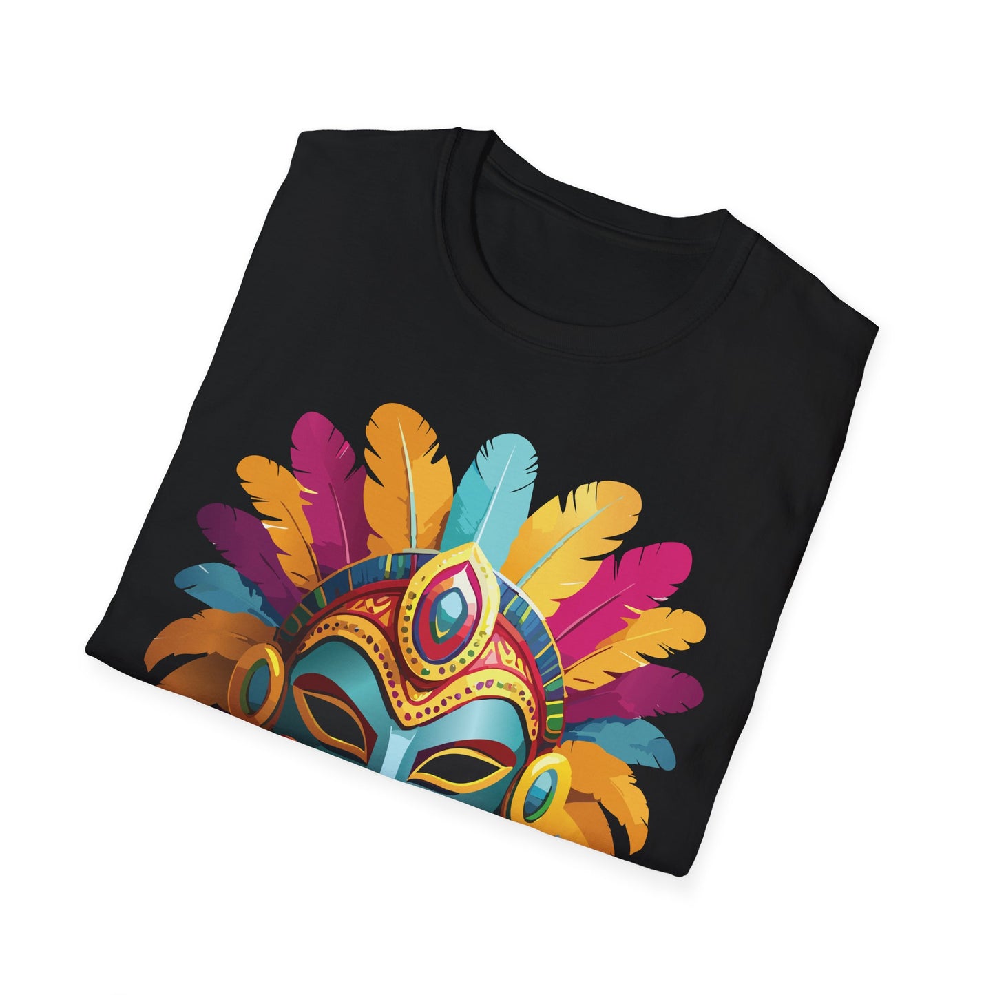 Mask Tee Shirt, Mask Shirt, Shirt with Mask, Masquerade Tees