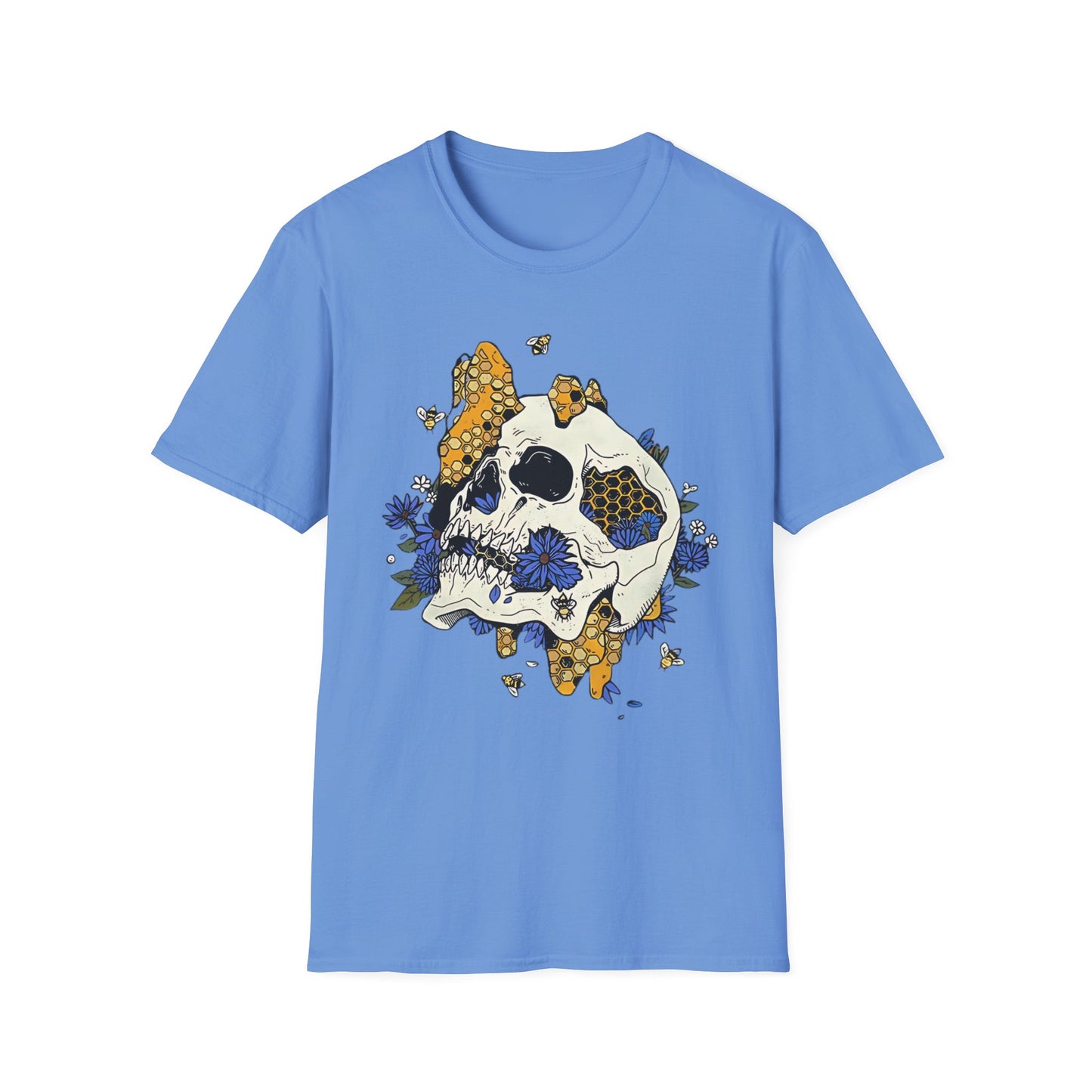 Skull Tee Shirt, Skeleton Shirt, Shirt with Skull, Shirt with Skeleton