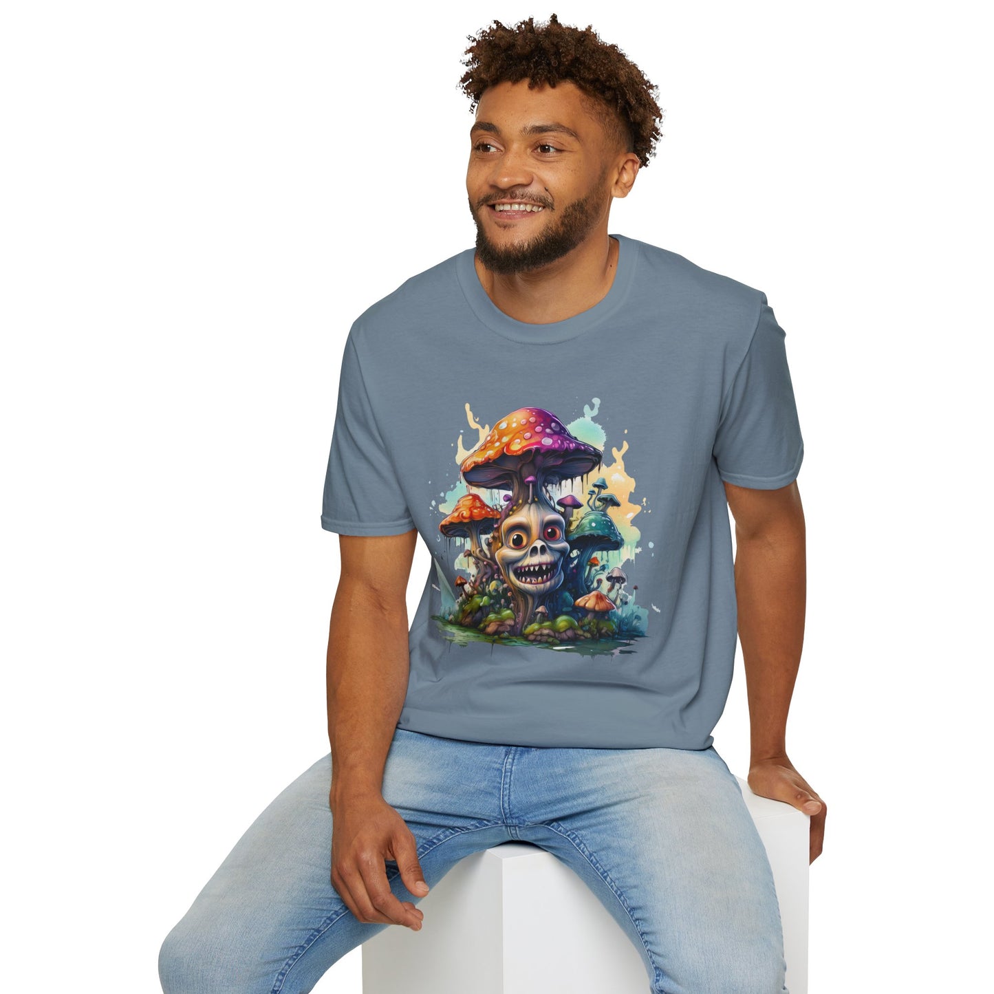Mashroom Tee Shirt, Mashroom Shirt, Shirt with Funny Mashroom, Shirt with Fungus