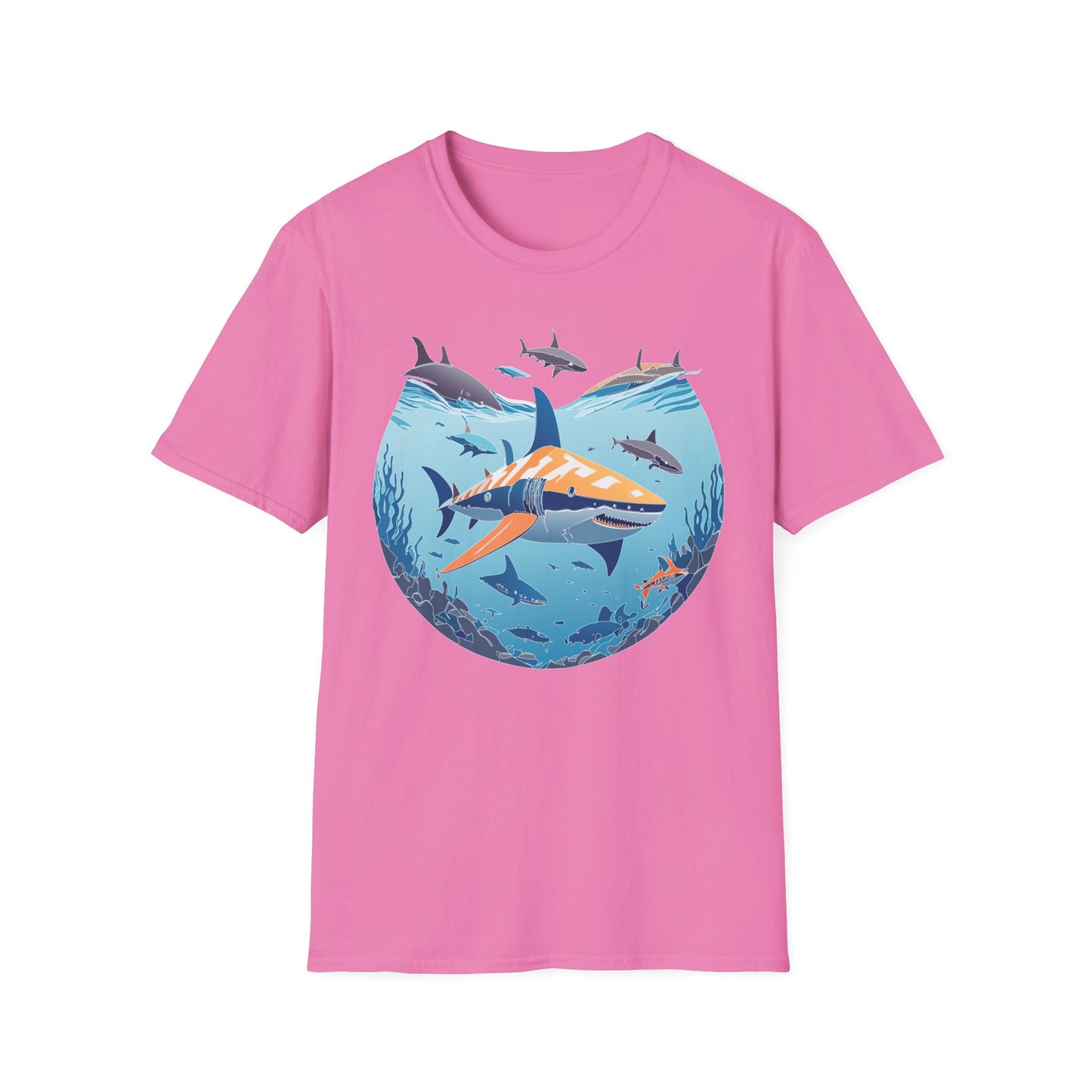 Ocean Tee Shirt, Ocean Shirt, Shirt with Ocean, U boat Tees, Shirt with U-Boat