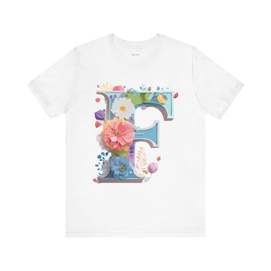 Letter Shirt, Letter F Shirt