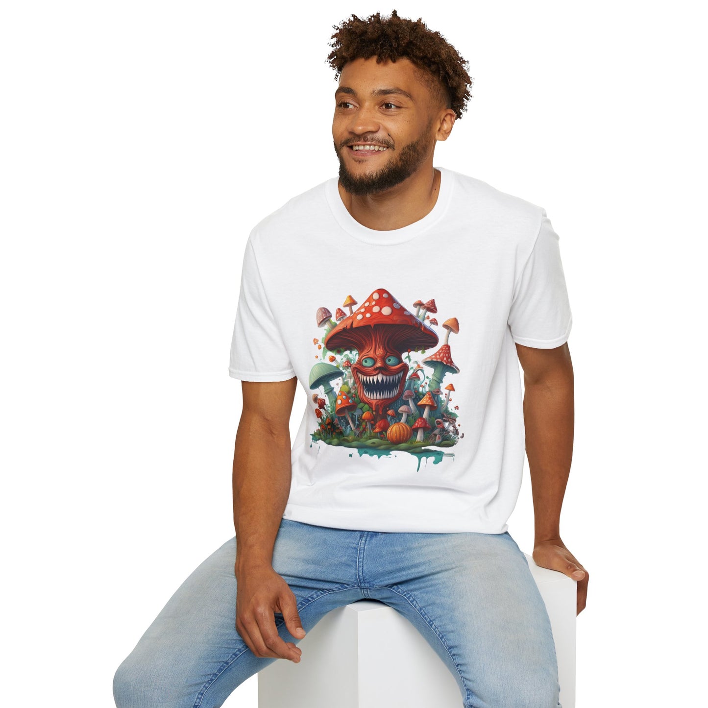 Mashroom Tee Shirt, Mashroom Shirt, Shirt with Funny Mashroom, Shirt with Fungus