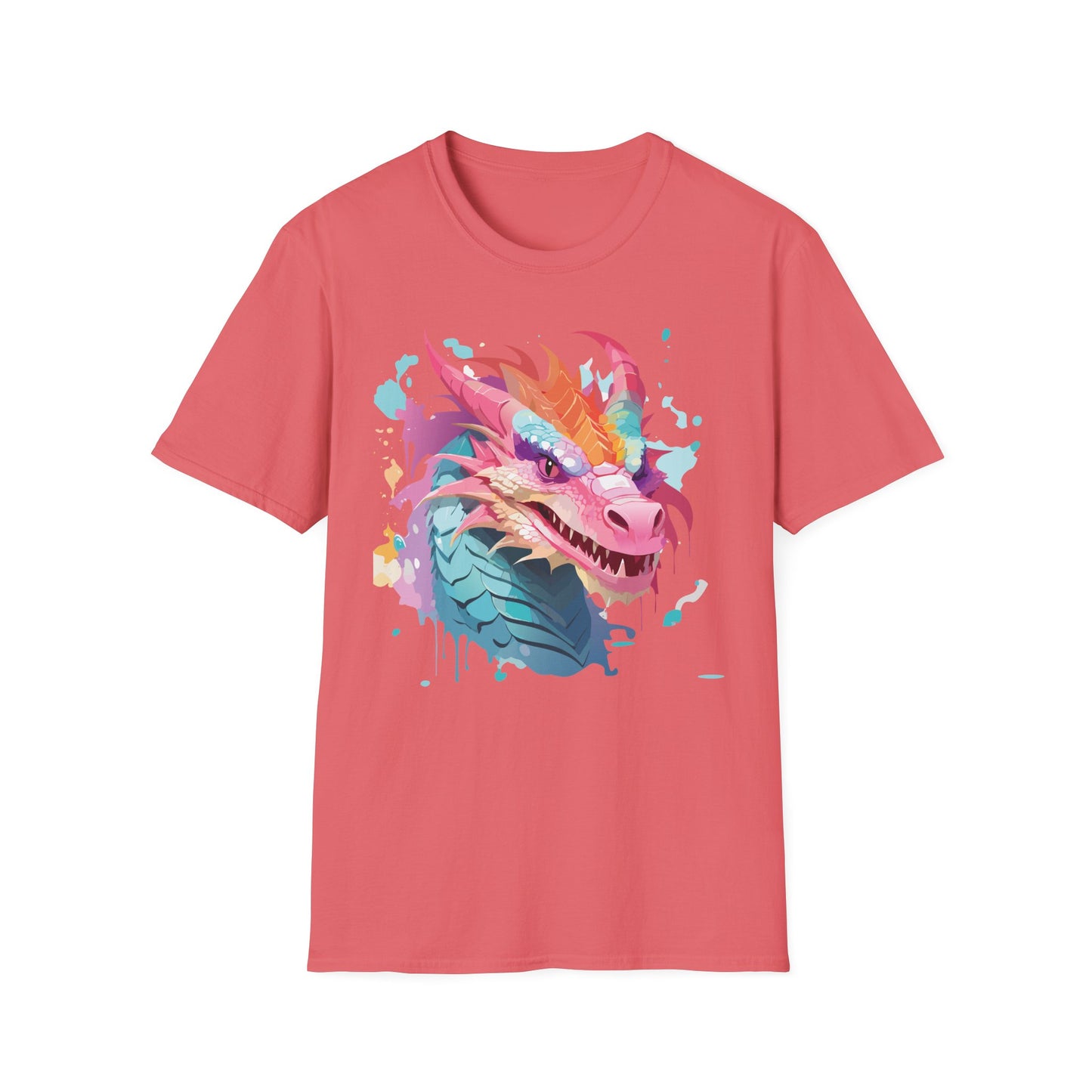 Dragon T Shirt, Dragon Shirt, Shirt with Animals, Animal Shirt