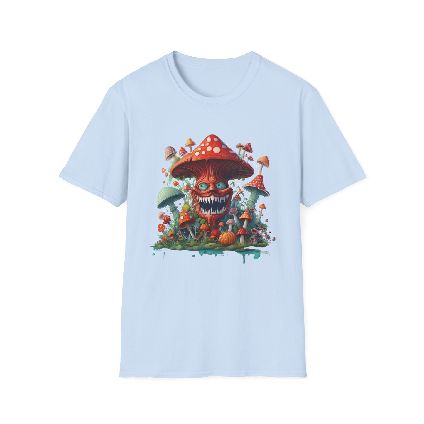 Mashroom Tee Shirt, Mashroom Shirt, Shirt with Funny Mashroom, Shirt with Fungus