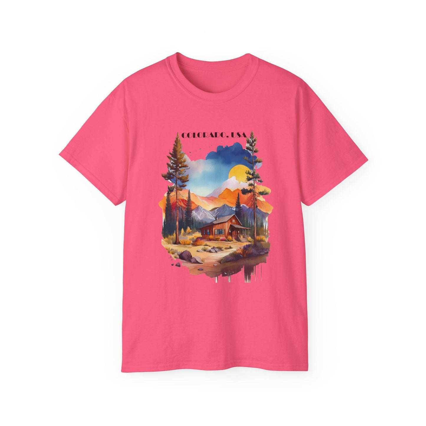 Colorado Graphic Unisex Cotton T‑Shirt 2