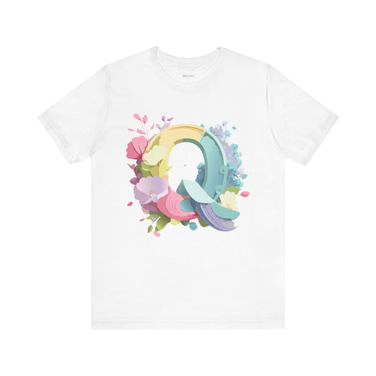 Letter Shirt, Letter Q Shirt
