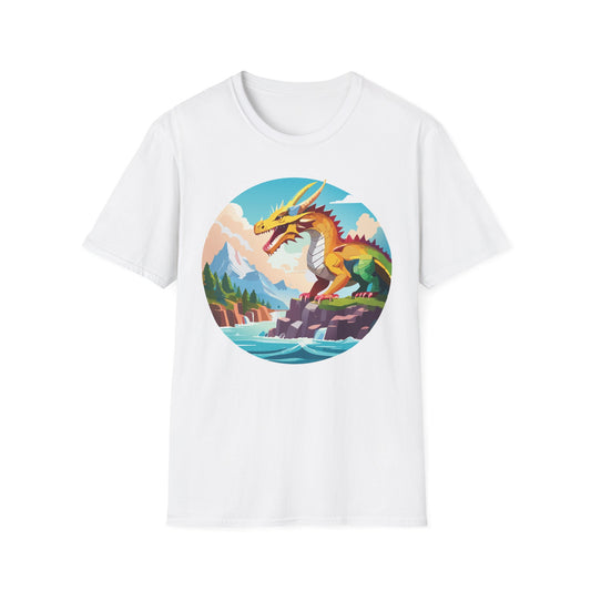 Dragon T Shirt, Dragon Shirt, Shirt with Animals, Animal Shirt