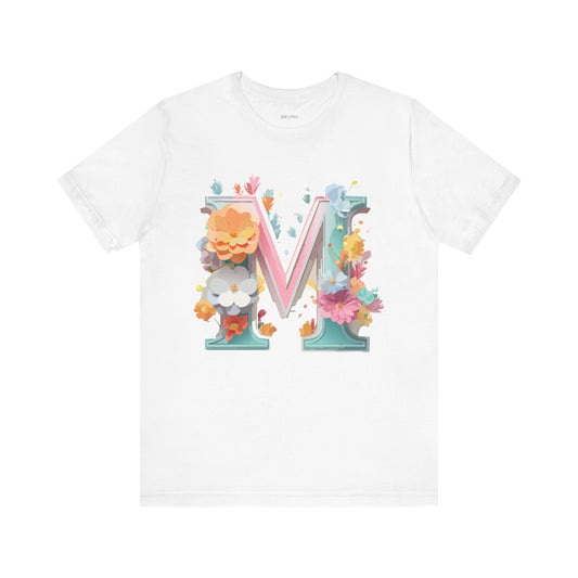 Letter Shirt, Letter M Shirt