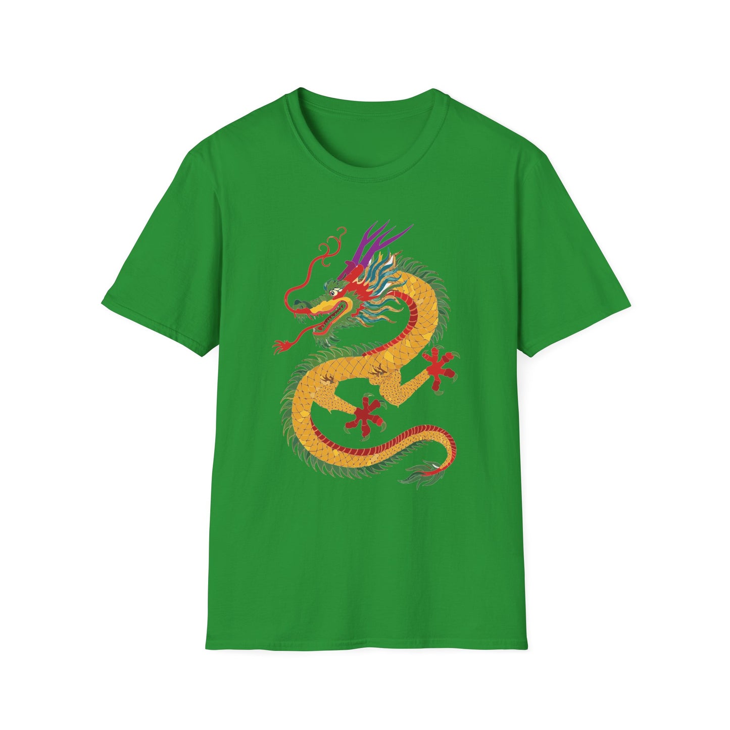 Dragon T Shirt, Dragon Shirt, Shirt with Animals, Animal Shirt
