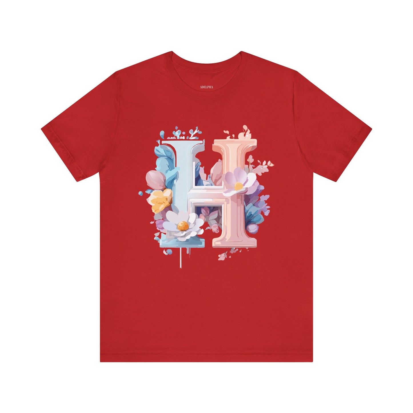 Letter Shirt, Letter H Shirt