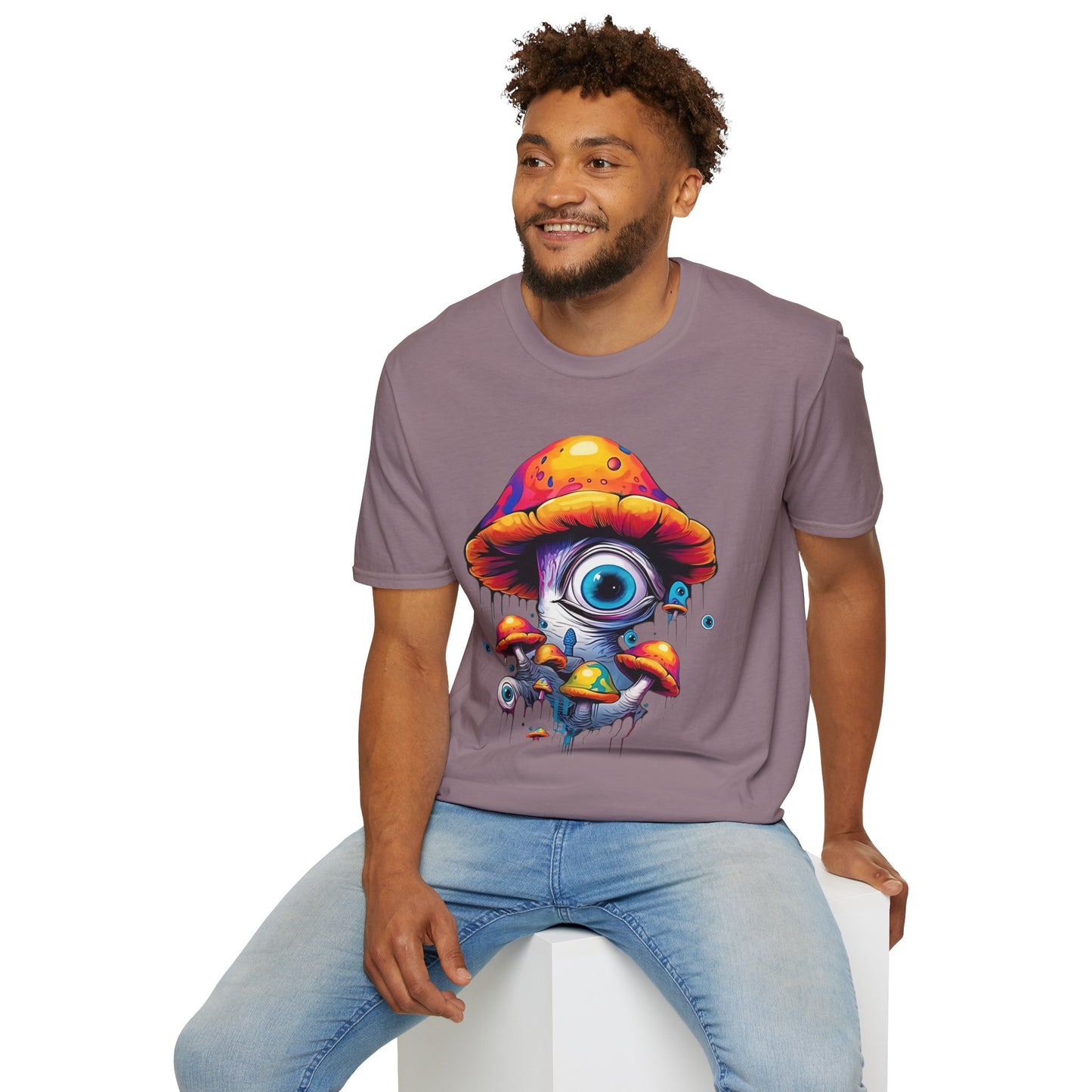 Mashroom Tee Shirt, Mashroom Shirt, Shirt with Funny Mashroom, Shirt with Fungus