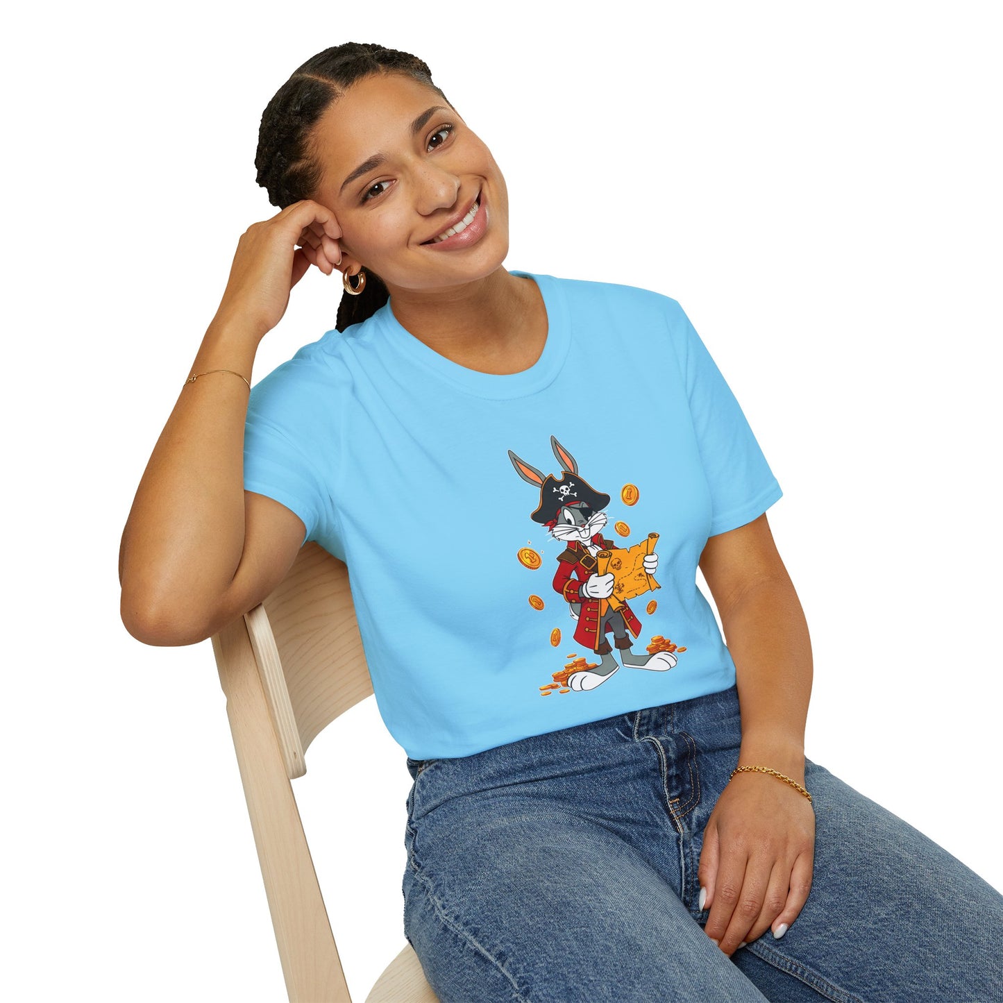 Bugs Bunny Shirt, Bugs Bunny T Shirt, Shirt with Bugs Bunny, T Shirt with Cartoon, Cartoon on T Shirt, Animation Shirt