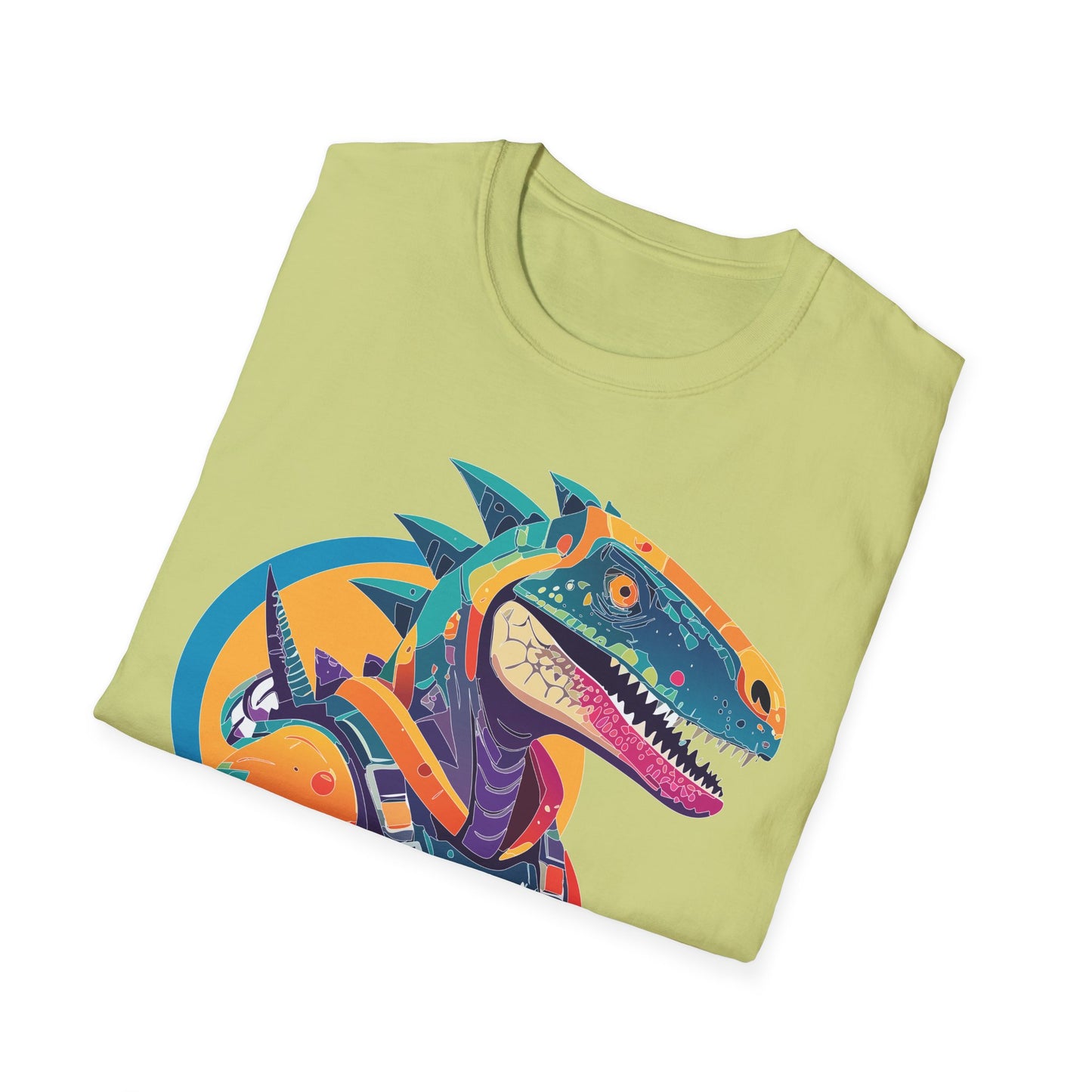 Unisex Alien Cosmos Shirt With Art Design Gildan Softstyle 64000 Short Sleeve Tee