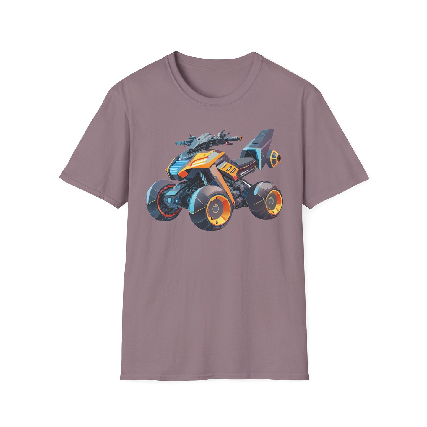 Unisex Bike T Shirt Moto Shirt With Motorcycle Design MTB Tee For Riders One Hundred Percent Cotton