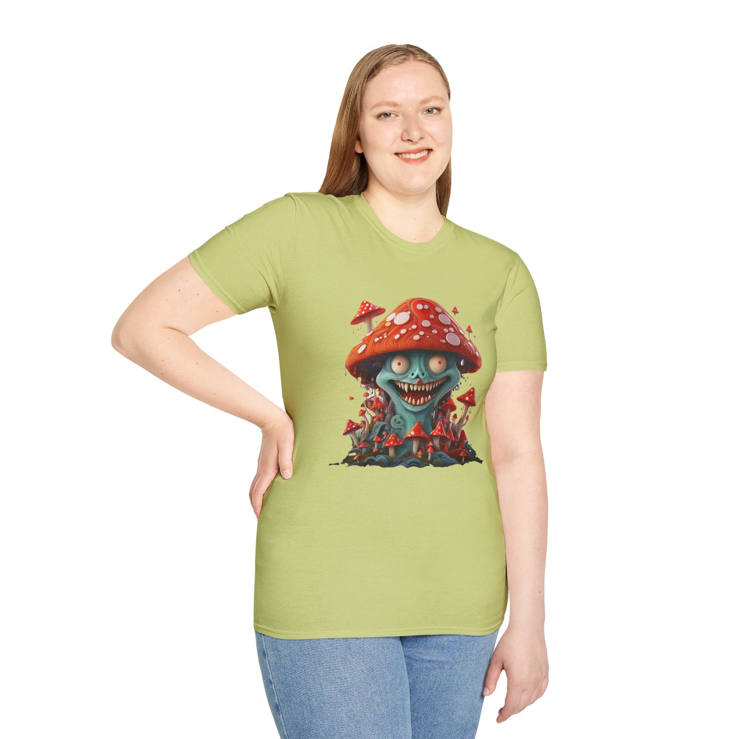 Mashroom Tee Shirt, Mashroom Shirt, Shirt with Funny Mashroom, Shirt with Fungus