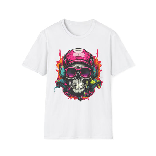 Skull Tee Shirt, Skeleton Shirt, Shirt with Skull, Shirt with Skeleton