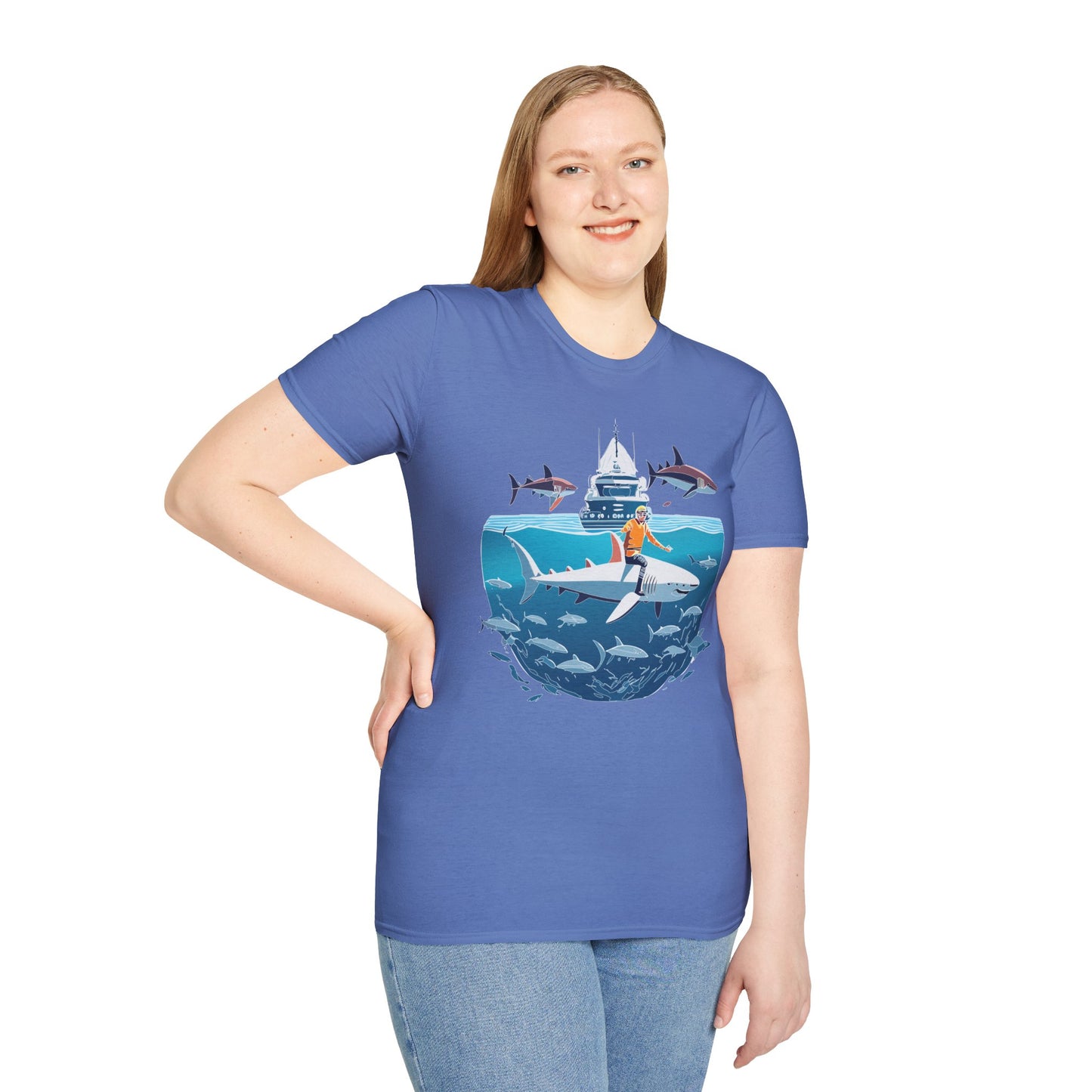 Ocean Tee Shirt, Ocean Shirt, Shirt with Ocean, U boat Tees, Shirt with U-Boat