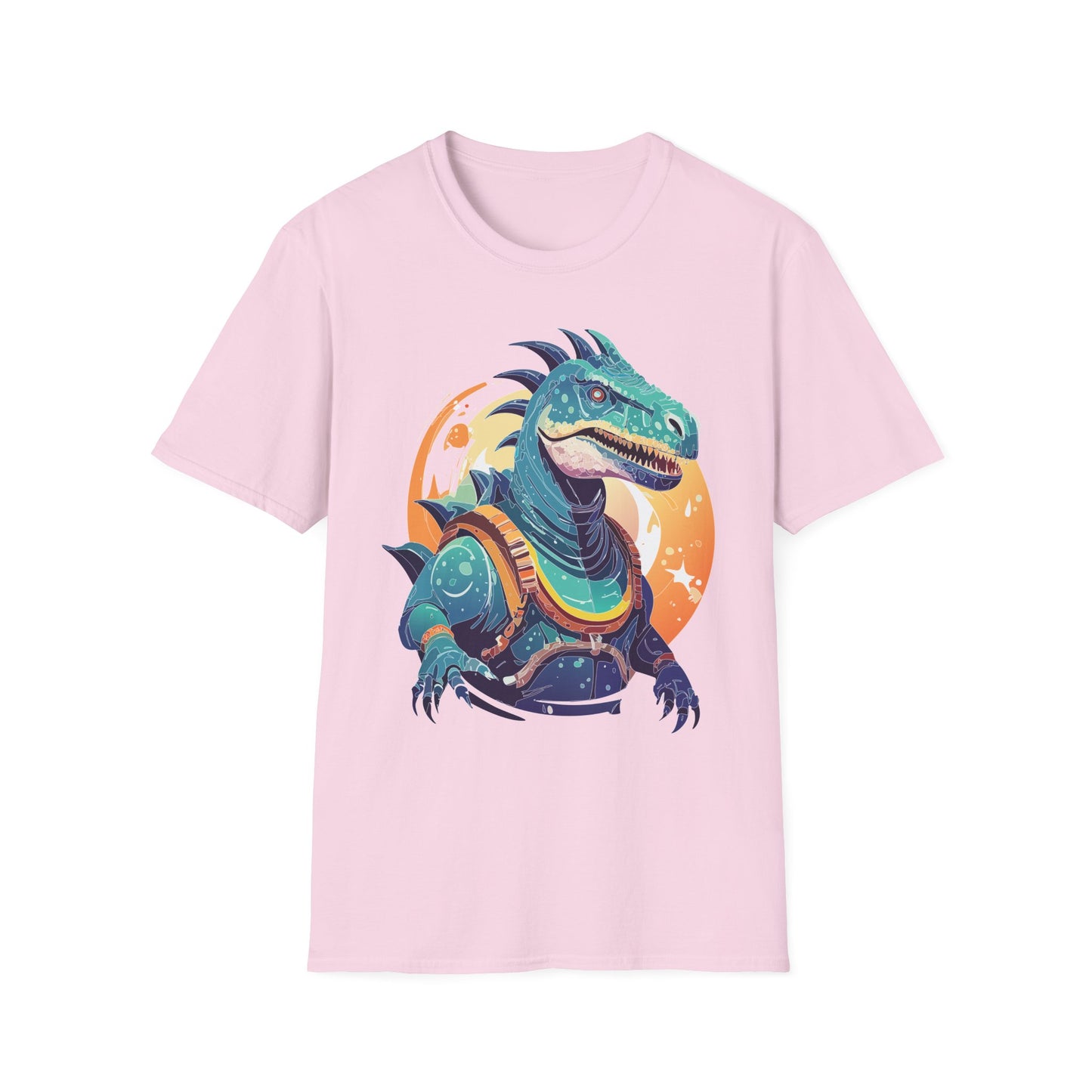 Alien T Shirt Cosmos Design Unisex Softstyle 64000 Graphic Artwork Tee With Aliens
