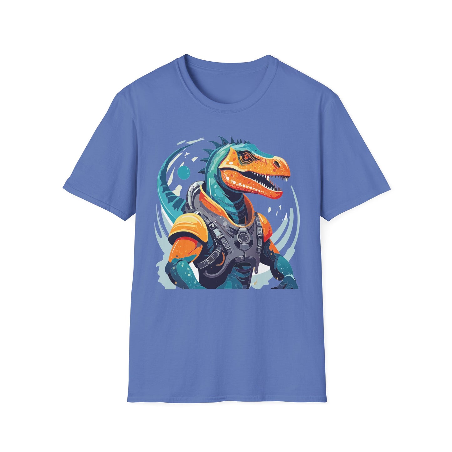 Gildan Alien Cosmos T Shirt Unisex Softstyle 64000 Cotton Tee With Alien Art Design Graphic Print
