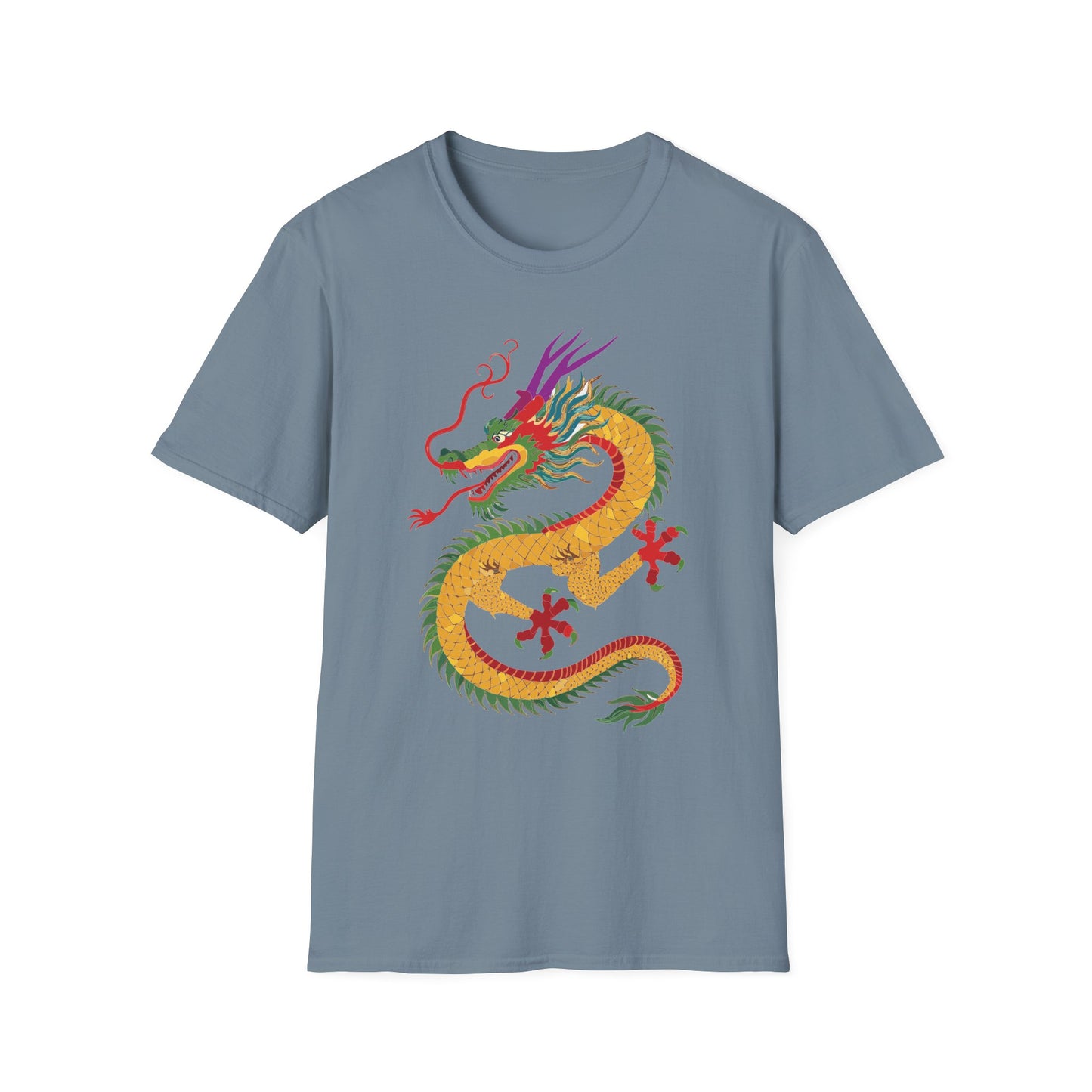 Dragon T Shirt, Dragon Shirt, Shirt with Animals, Animal Shirt