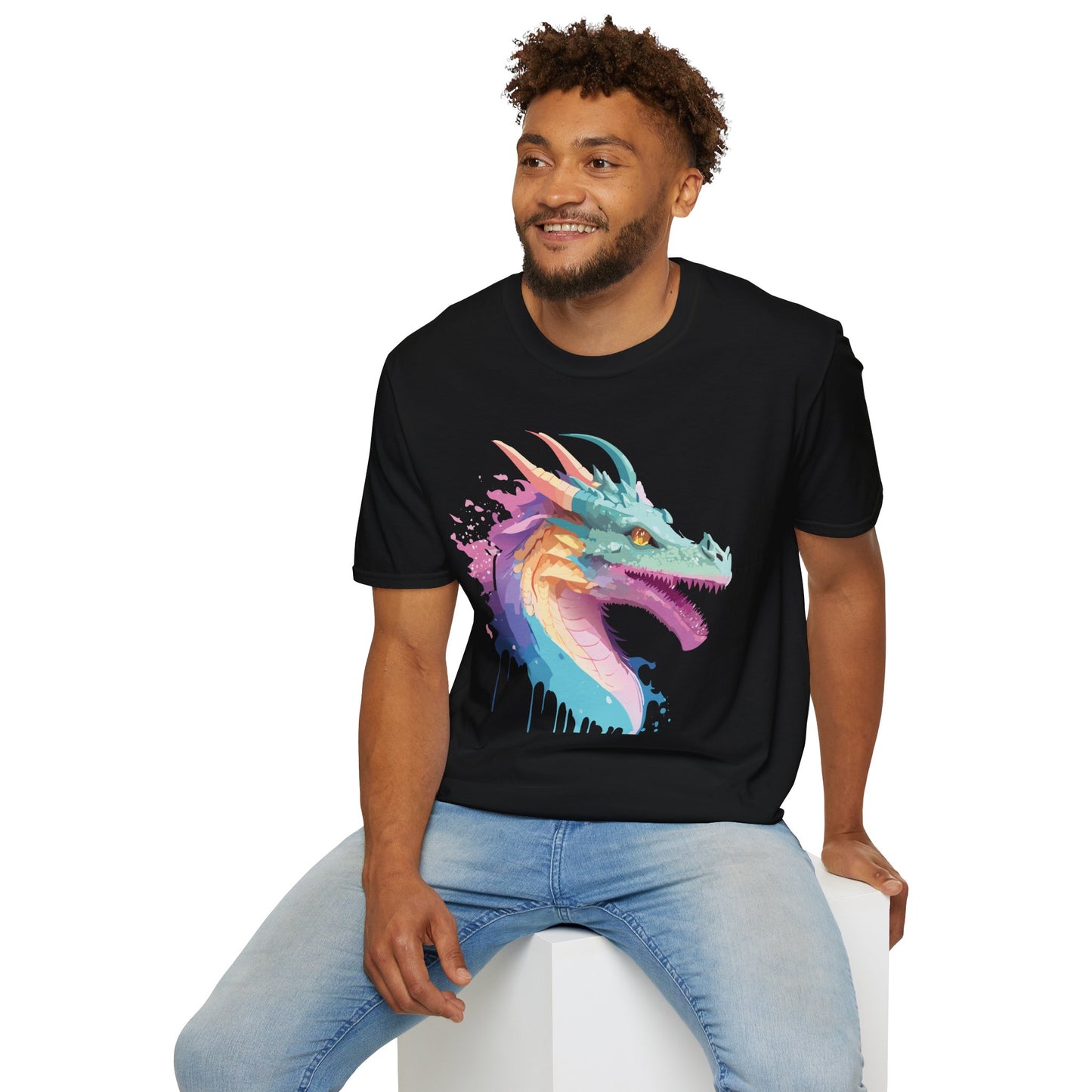 Dragon T Shirt, Dragon Shirt, Shirt with Animals, Animal Shirt
