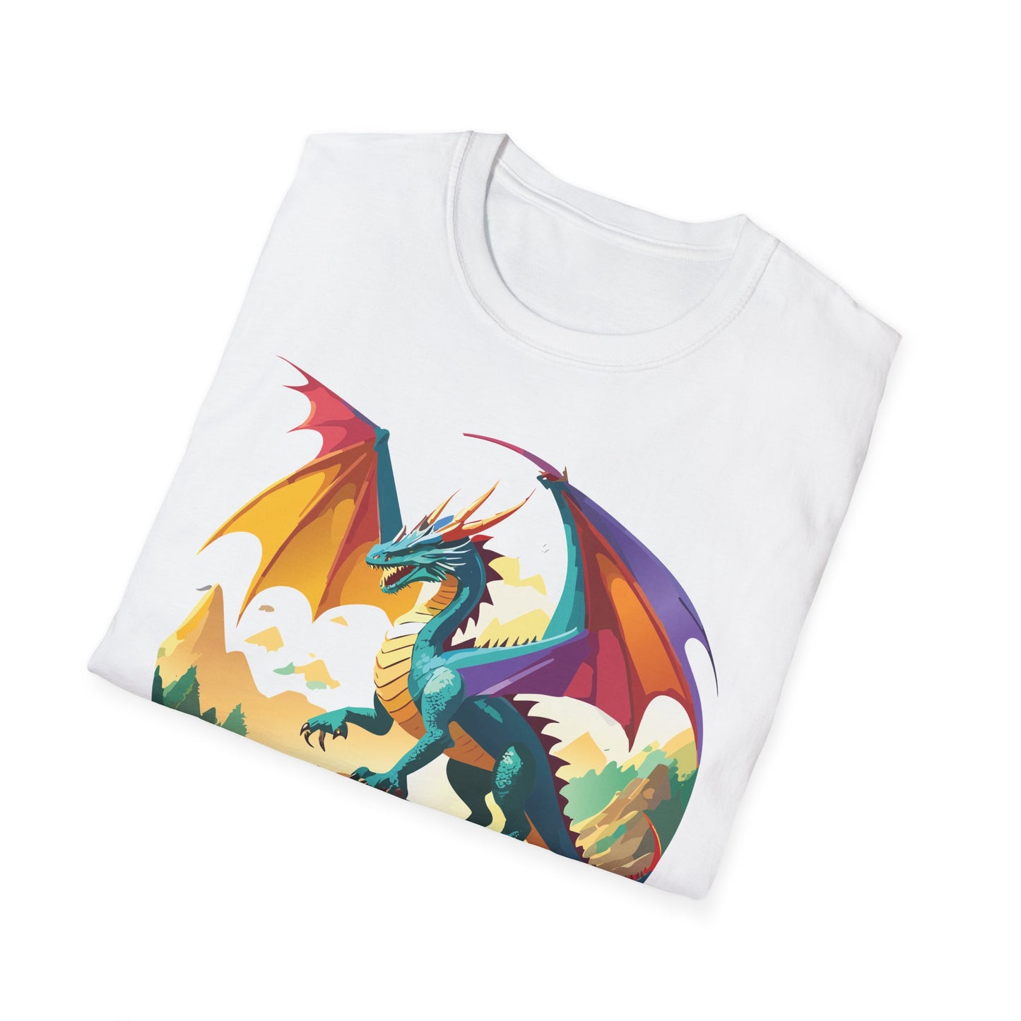 Dragon T Shirt, Dragon Shirt, Shirt with Animals, Animal Shirt
