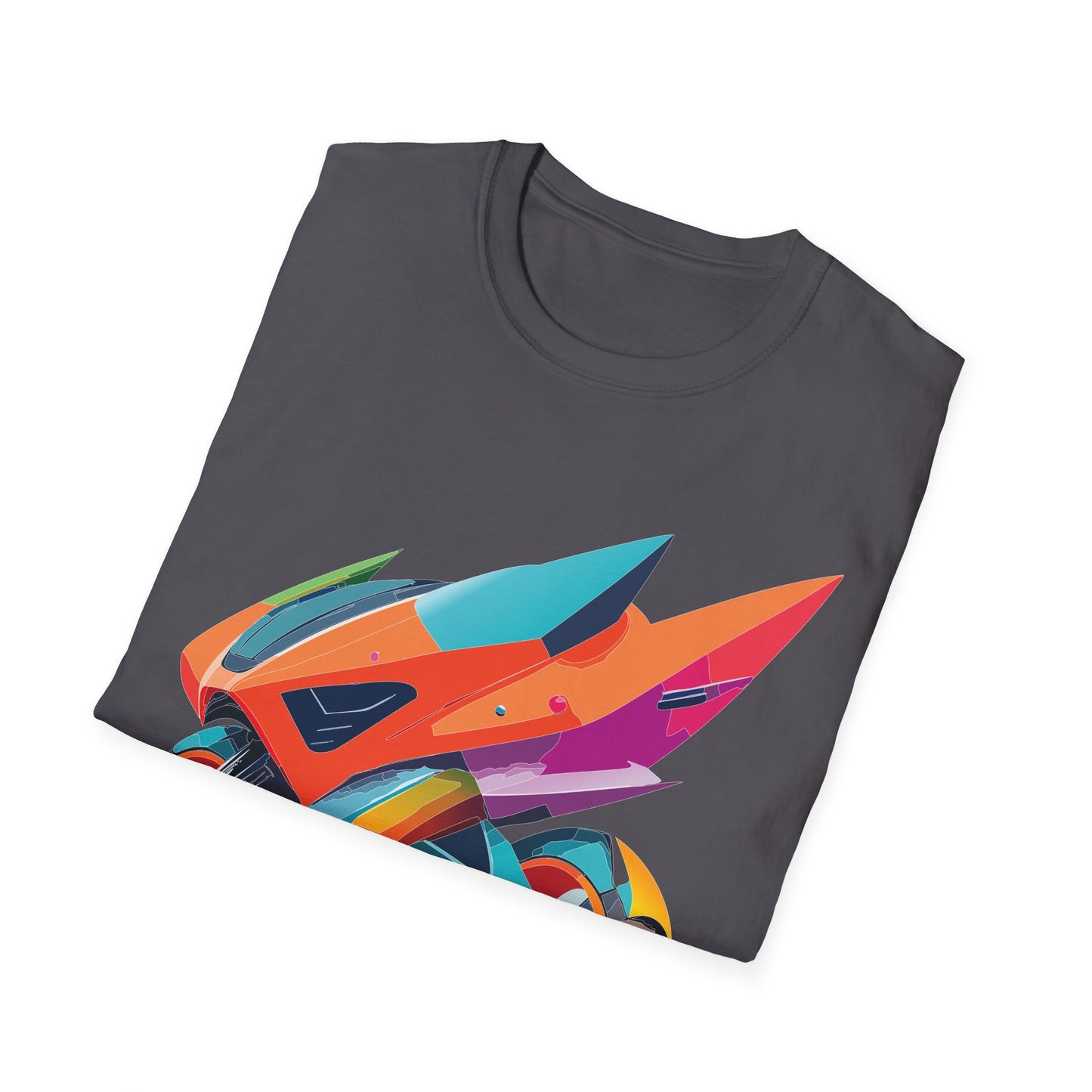 Unisex Bike T Shirt Moto Shirt Motorcycle MTB T Shirt 100 Percent Cotton Softstyle