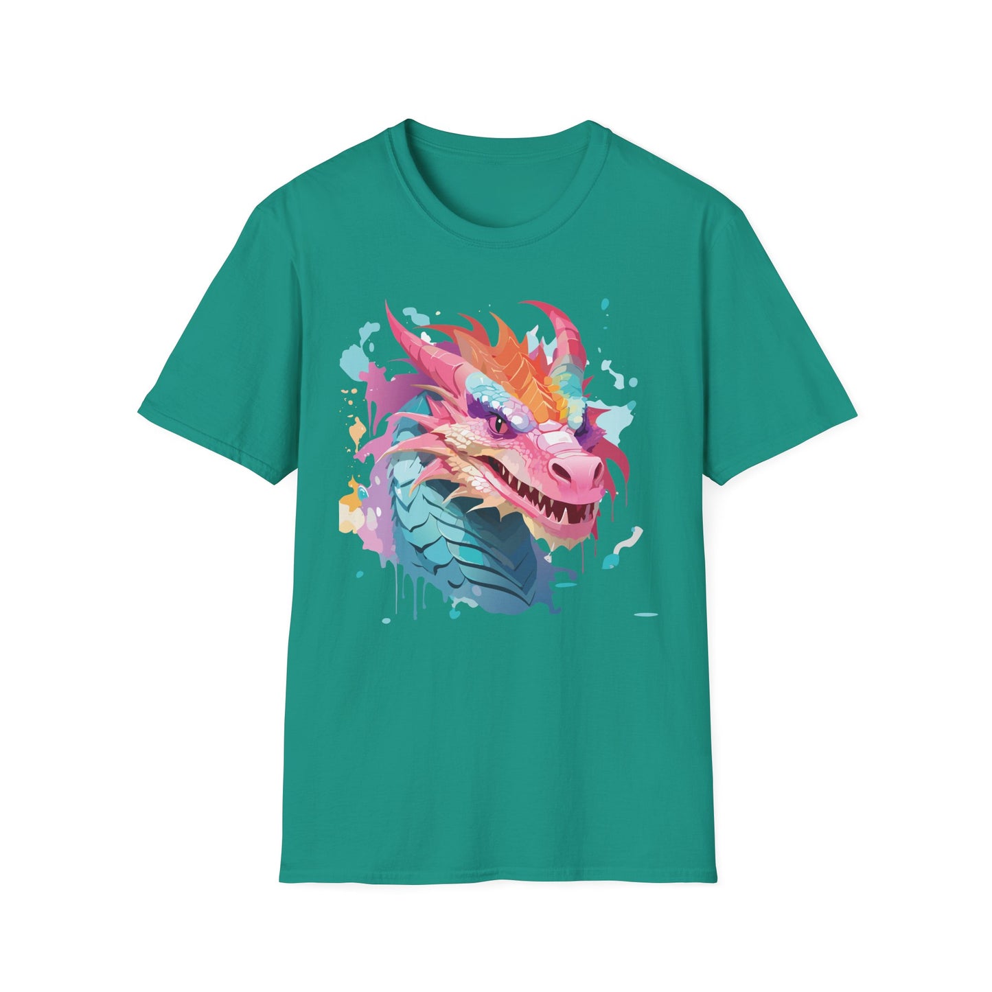 Dragon T Shirt, Dragon Shirt, Shirt with Animals, Animal Shirt