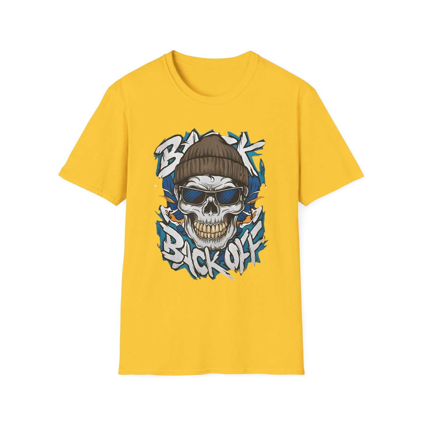 Gildan Softstyle Skull Tee Shirt Unisex Skeleton Design 100 Percent Cotton Graphic Tee