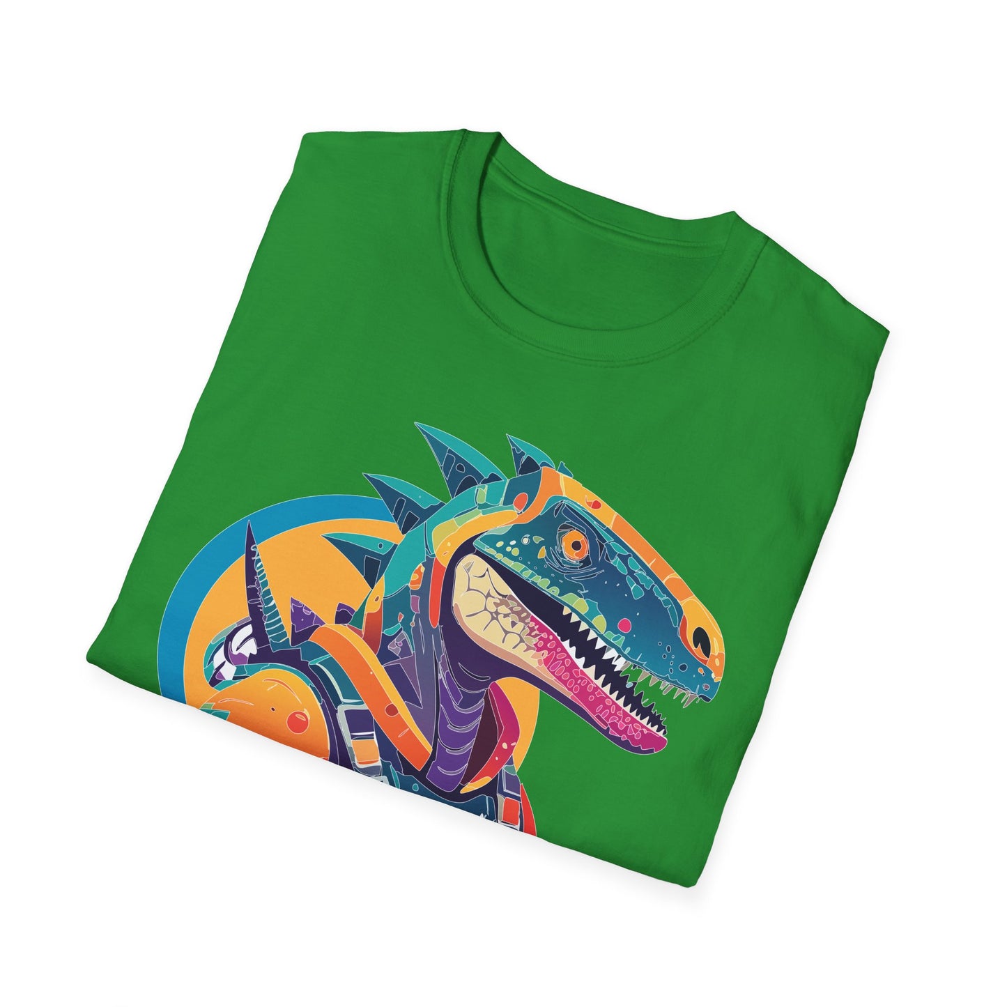 Unisex Alien Cosmos Shirt With Art Design Gildan Softstyle 64000 Short Sleeve Tee