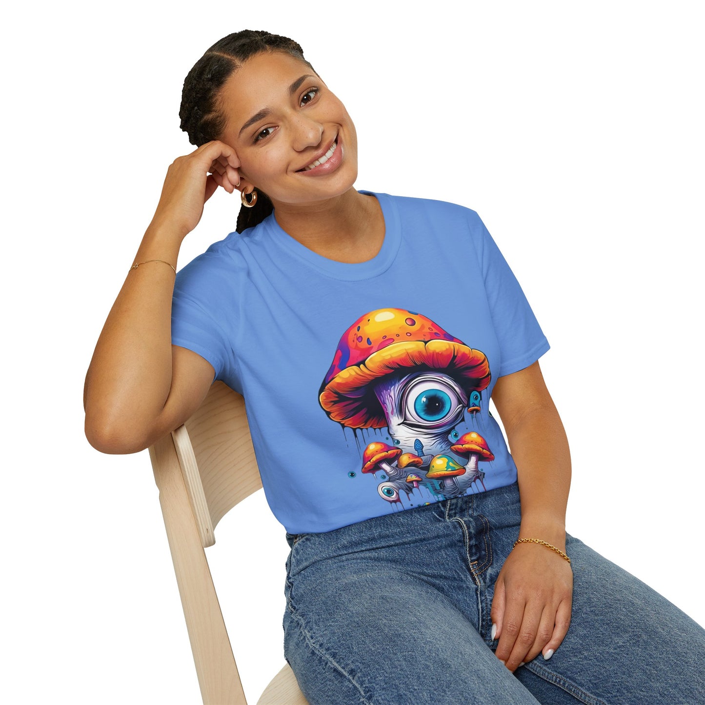 Mashroom Tee Shirt, Mashroom Shirt, Shirt with Funny Mashroom, Shirt with Fungus
