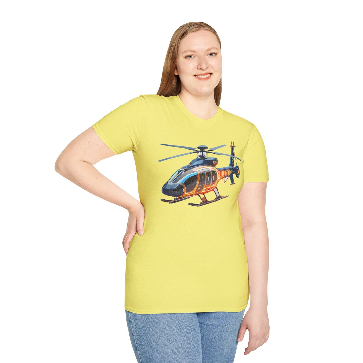 Chopper Shirt, Helicopter Shirt, Shirt with Helicopter, T Shirt with Chopper
