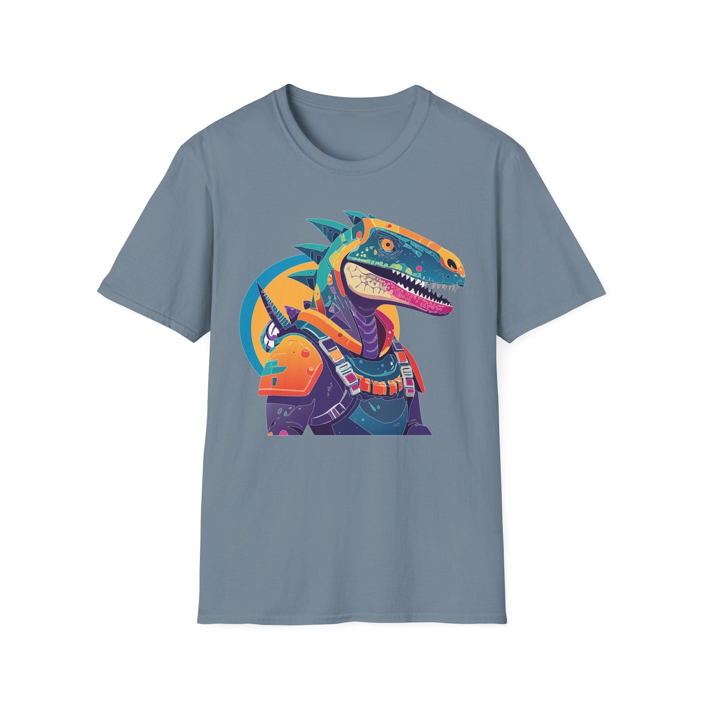 Unisex Alien Cosmos Shirt With Art Design Gildan Softstyle 64000 Short Sleeve Tee