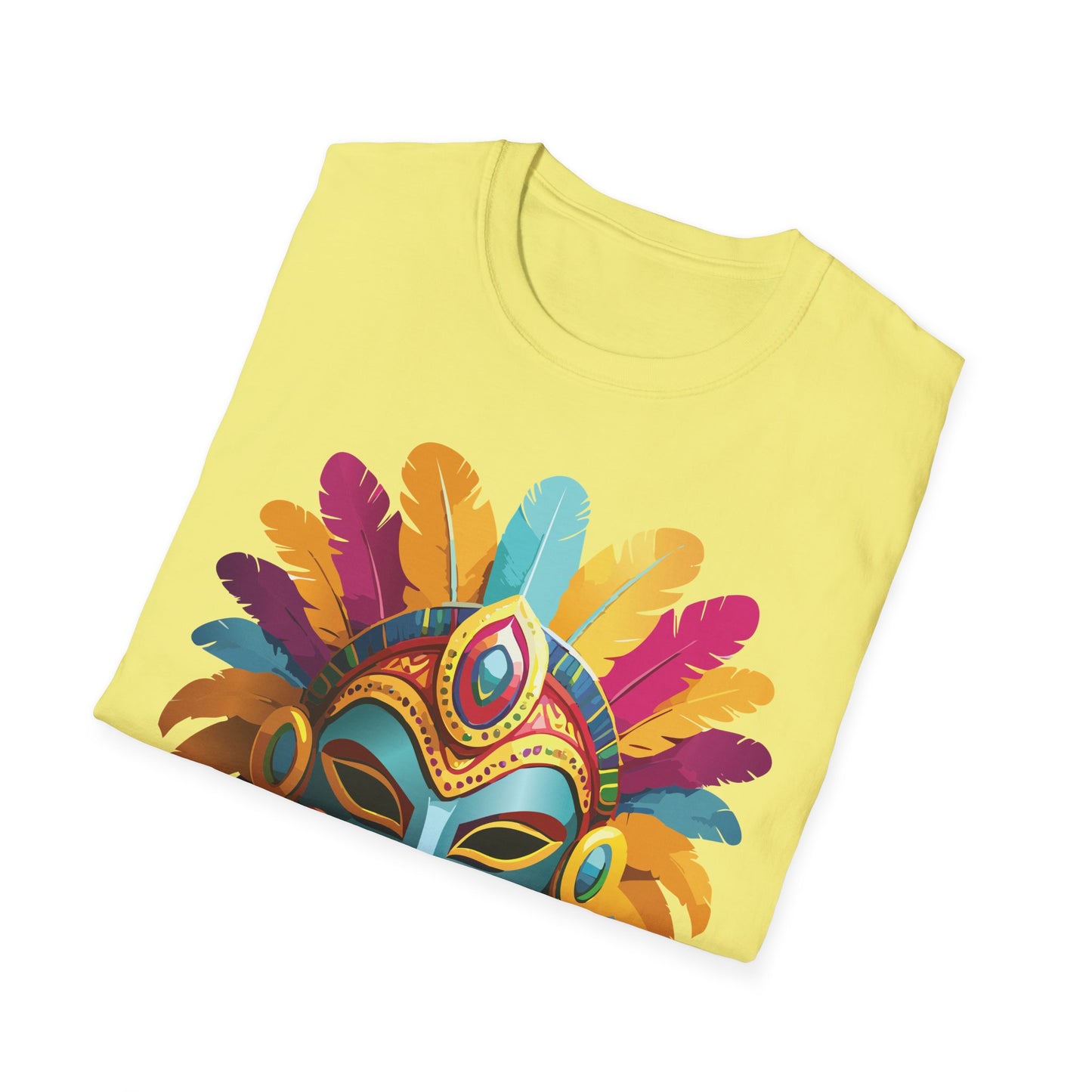Mask Tee Shirt, Mask Shirt, Shirt with Mask, Masquerade Tees