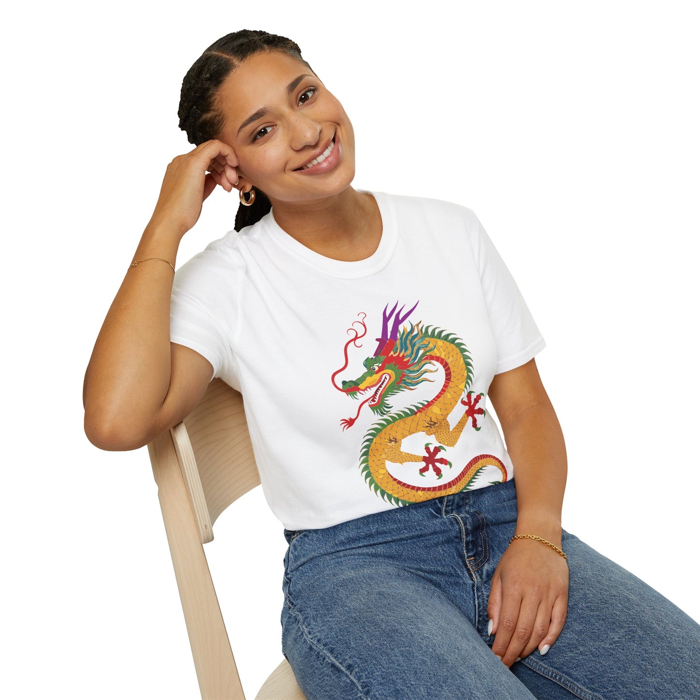 Dragon T Shirt, Dragon Shirt, Shirt with Animals, Animal Shirt