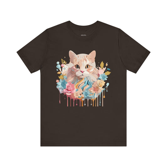 Cat Shirt, Shirt with Cat