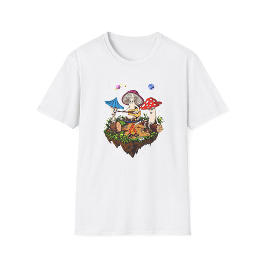 Mashroom Tee Shirt, Mashroom Shirt, Shirt with Funny Mashroom, Shirt with Fungus