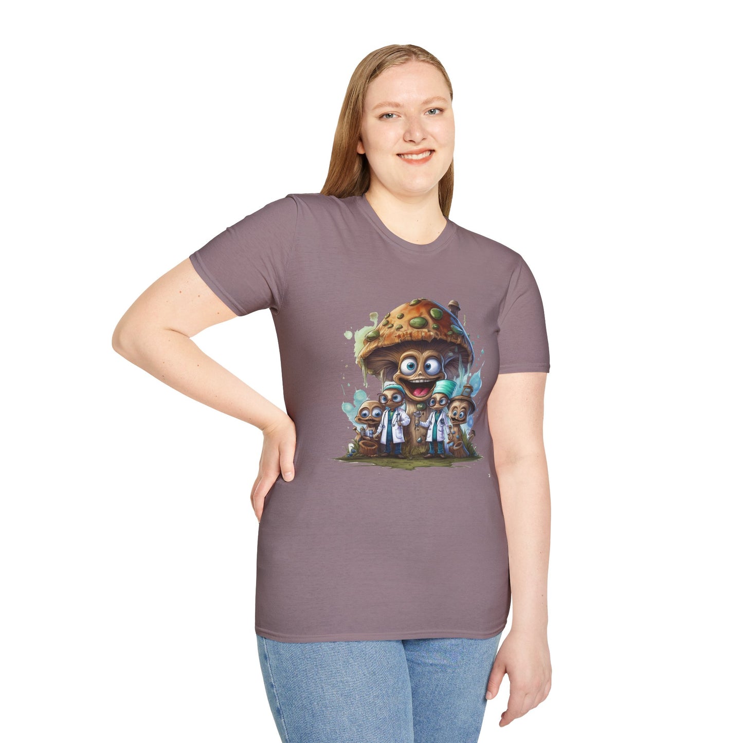 Mashroom Tee Shirt, Mashroom Shirt, Shirt with Funny Mashroom, Shirt with Fungus