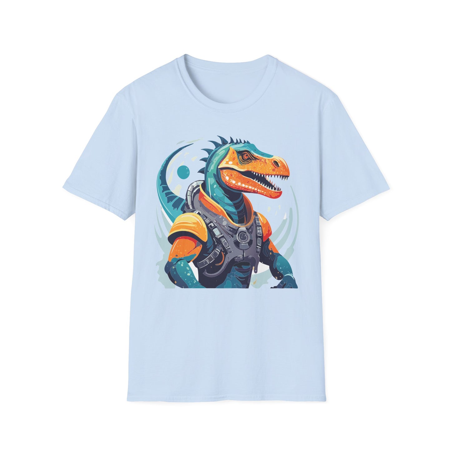 Gildan Alien Cosmos T Shirt Unisex Softstyle 64000 Cotton Tee With Alien Art Design Graphic Print