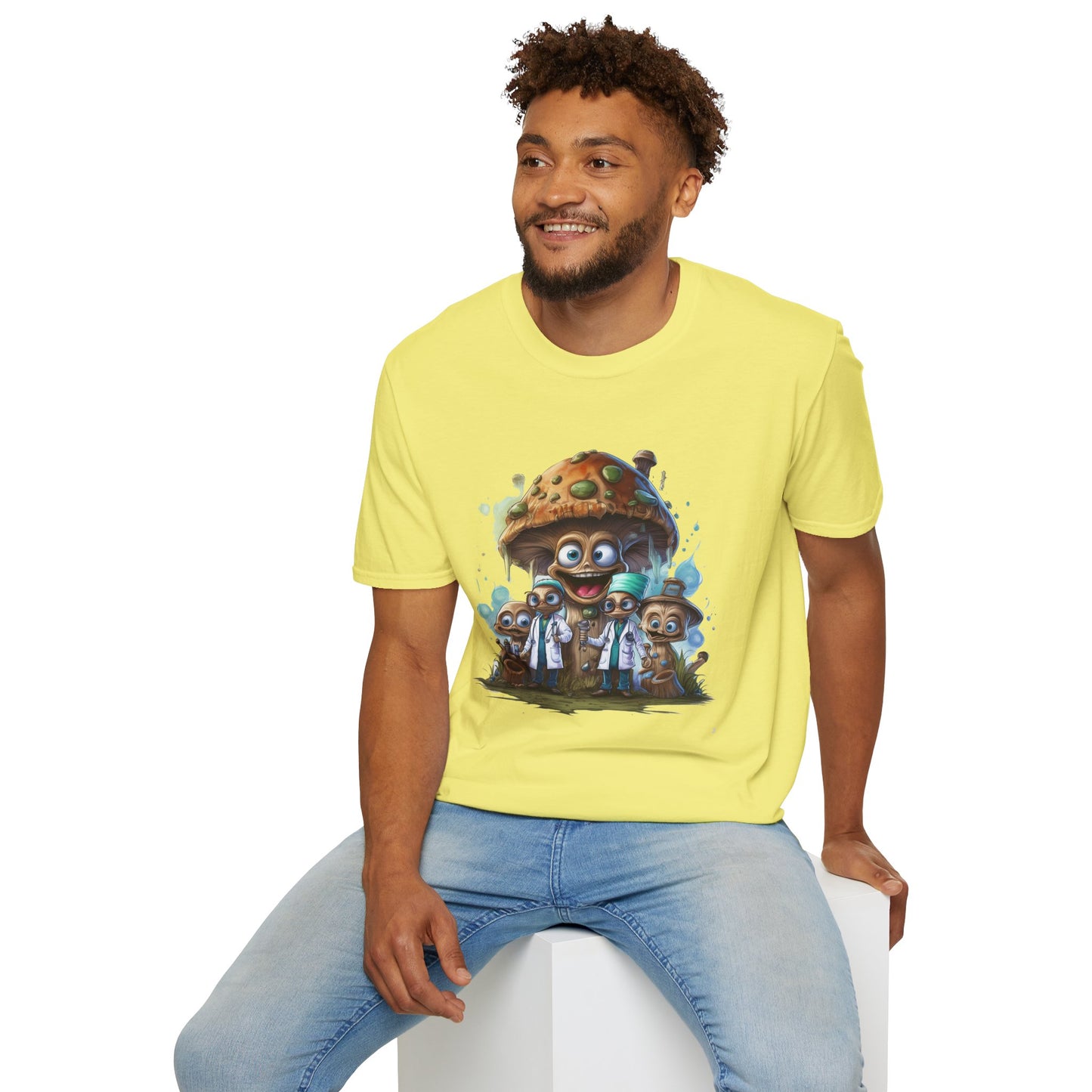 Mashroom Tee Shirt, Mashroom Shirt, Shirt with Funny Mashroom, Shirt with Fungus