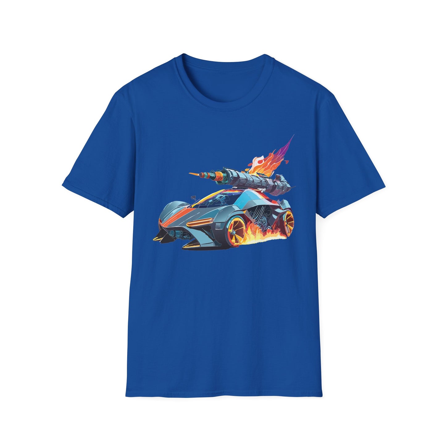 Car T Shirt for Car Lovers Unisex Softstyle Tee 64000 Hot Wheels Design Shirt with Cars