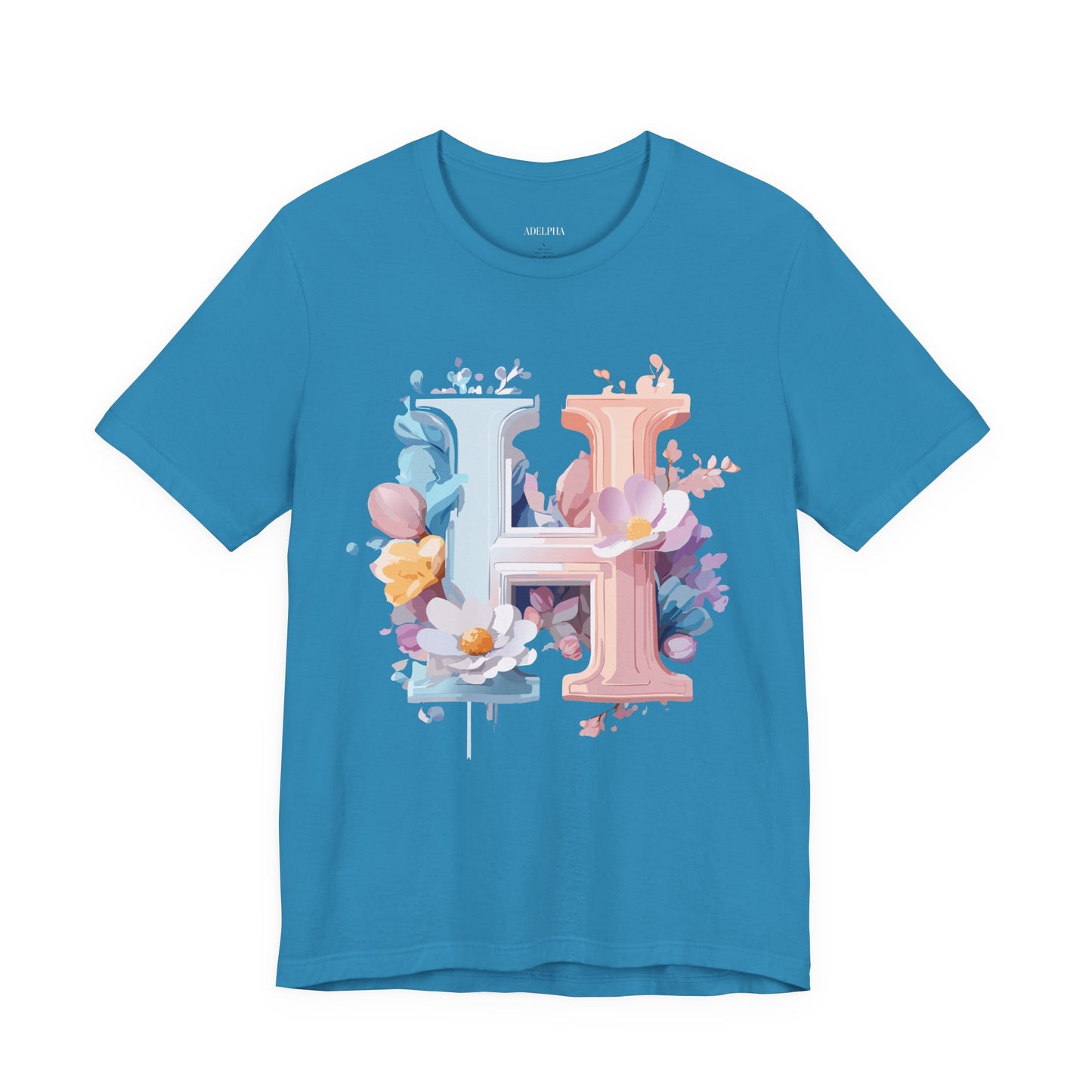 Letter Shirt, Letter H Shirt