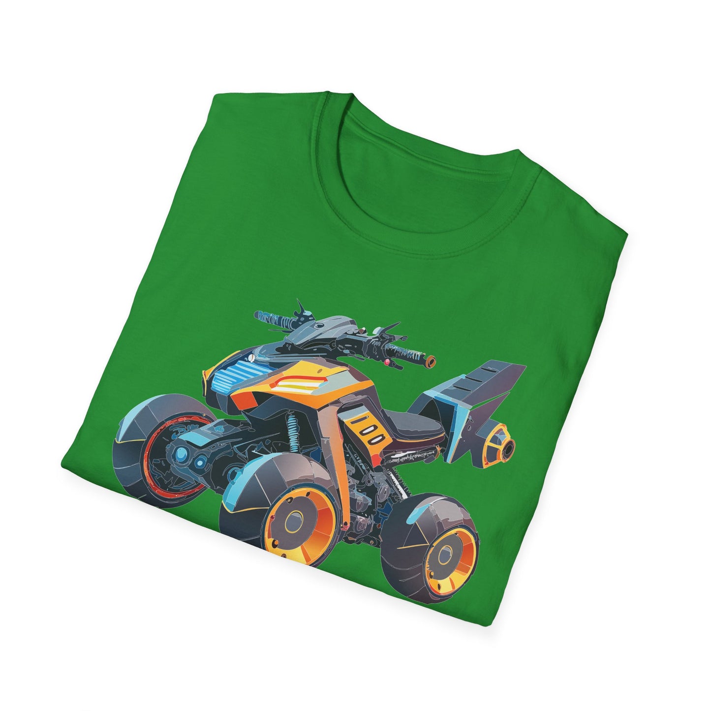 Unisex Bike T Shirt Moto Shirt With Motorcycle Design MTB Tee For Riders One Hundred Percent Cotton