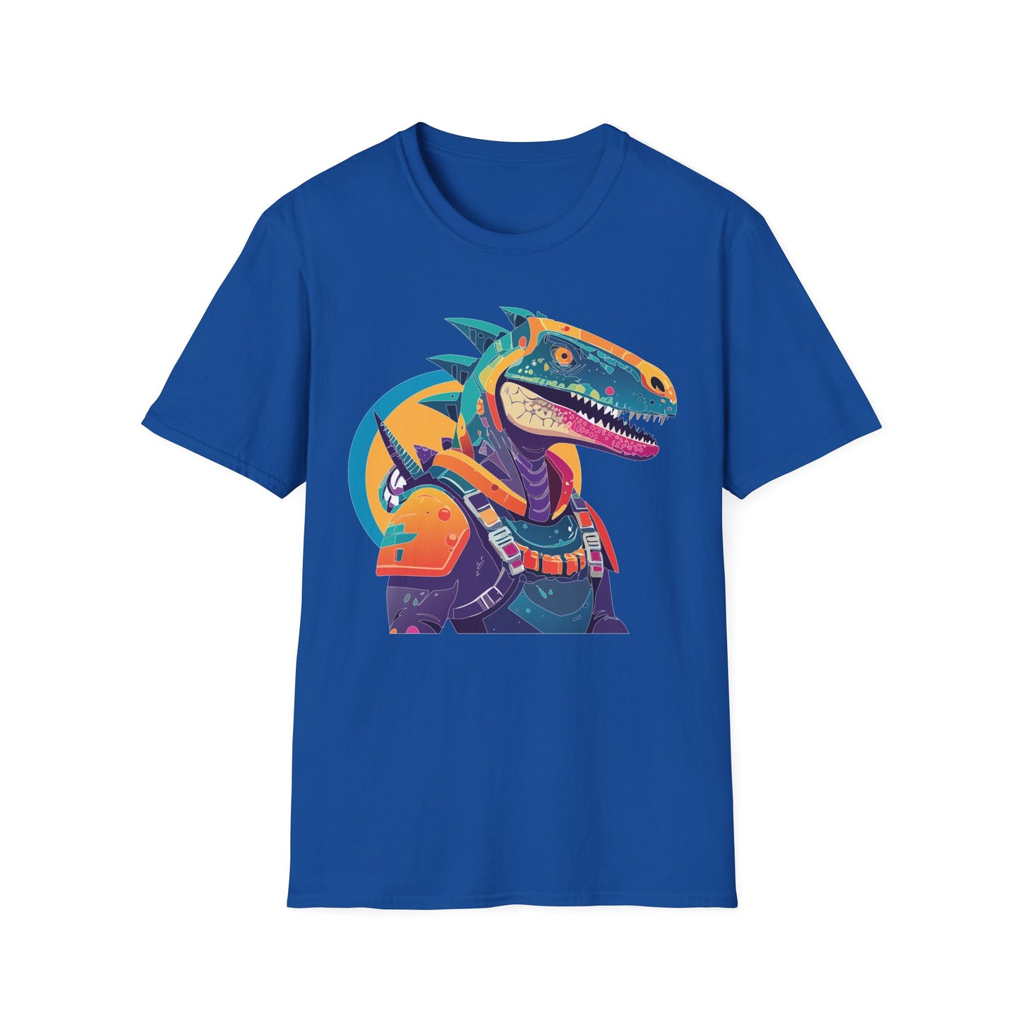 Unisex Alien Cosmos Shirt With Art Design Gildan Softstyle 64000 Short Sleeve Tee
