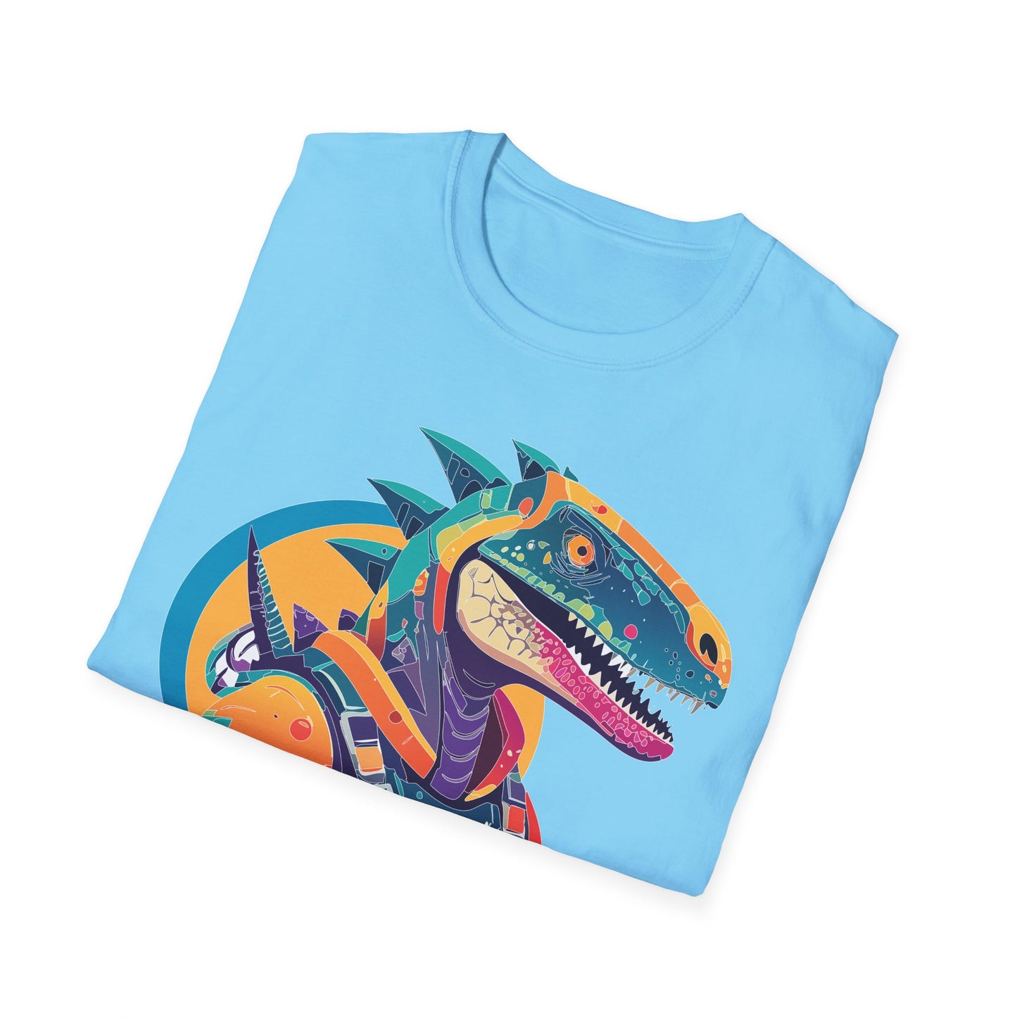 Unisex Alien Cosmos Shirt With Art Design Gildan Softstyle 64000 Short Sleeve Tee