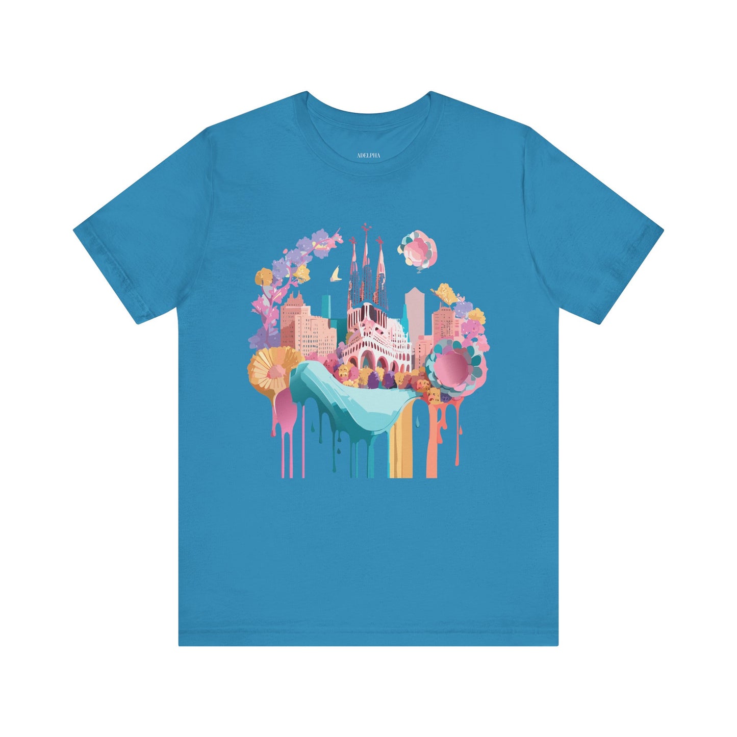 Tourist Shirt, Shirt with Barcelona