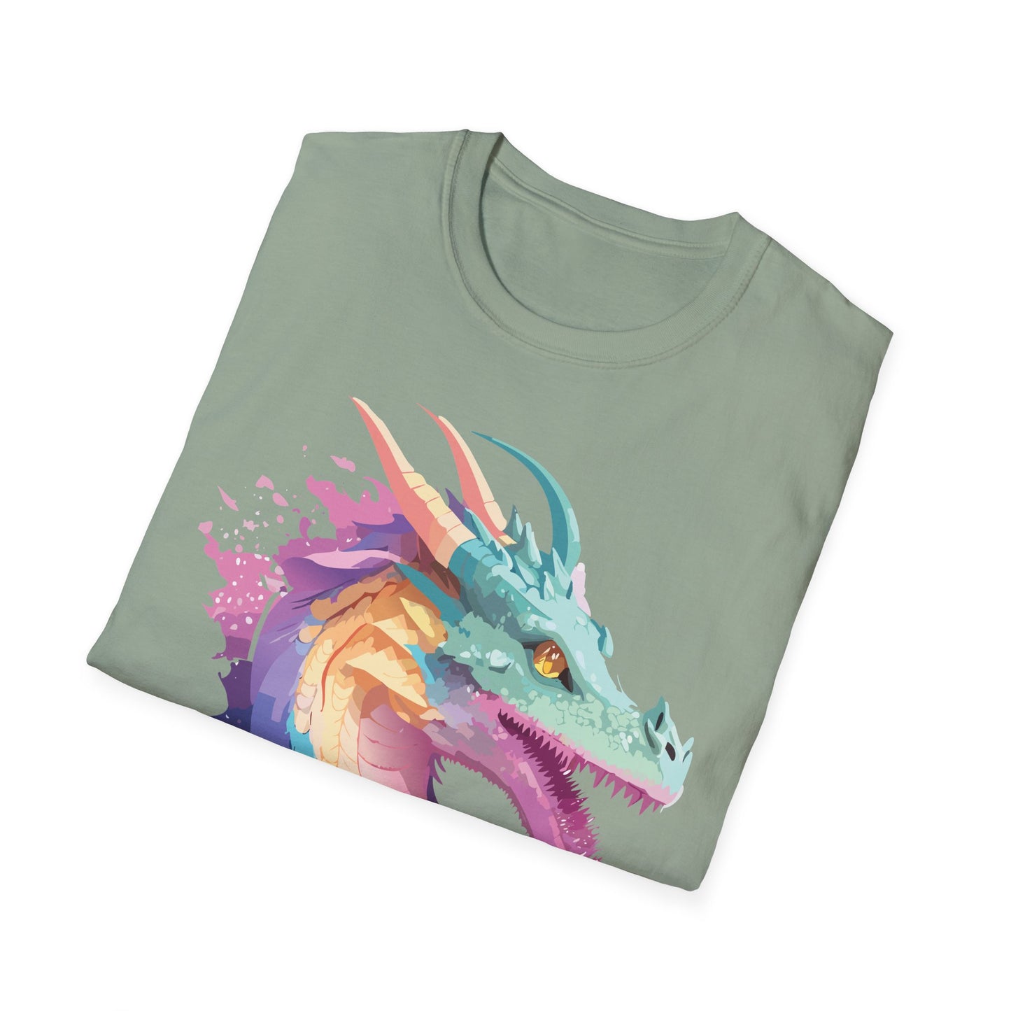 Dragon T Shirt, Dragon Shirt, Shirt with Animals, Animal Shirt